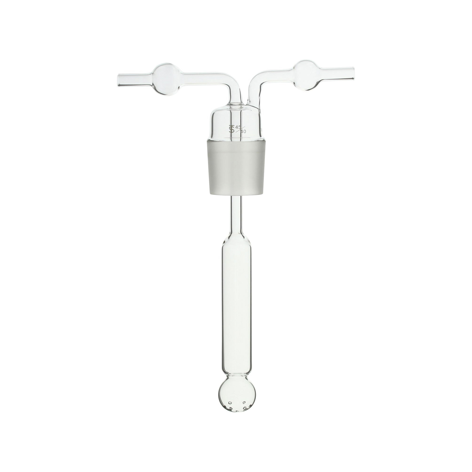 中管 共通摺合ガス洗浄びん ムエンケ式 500mL用