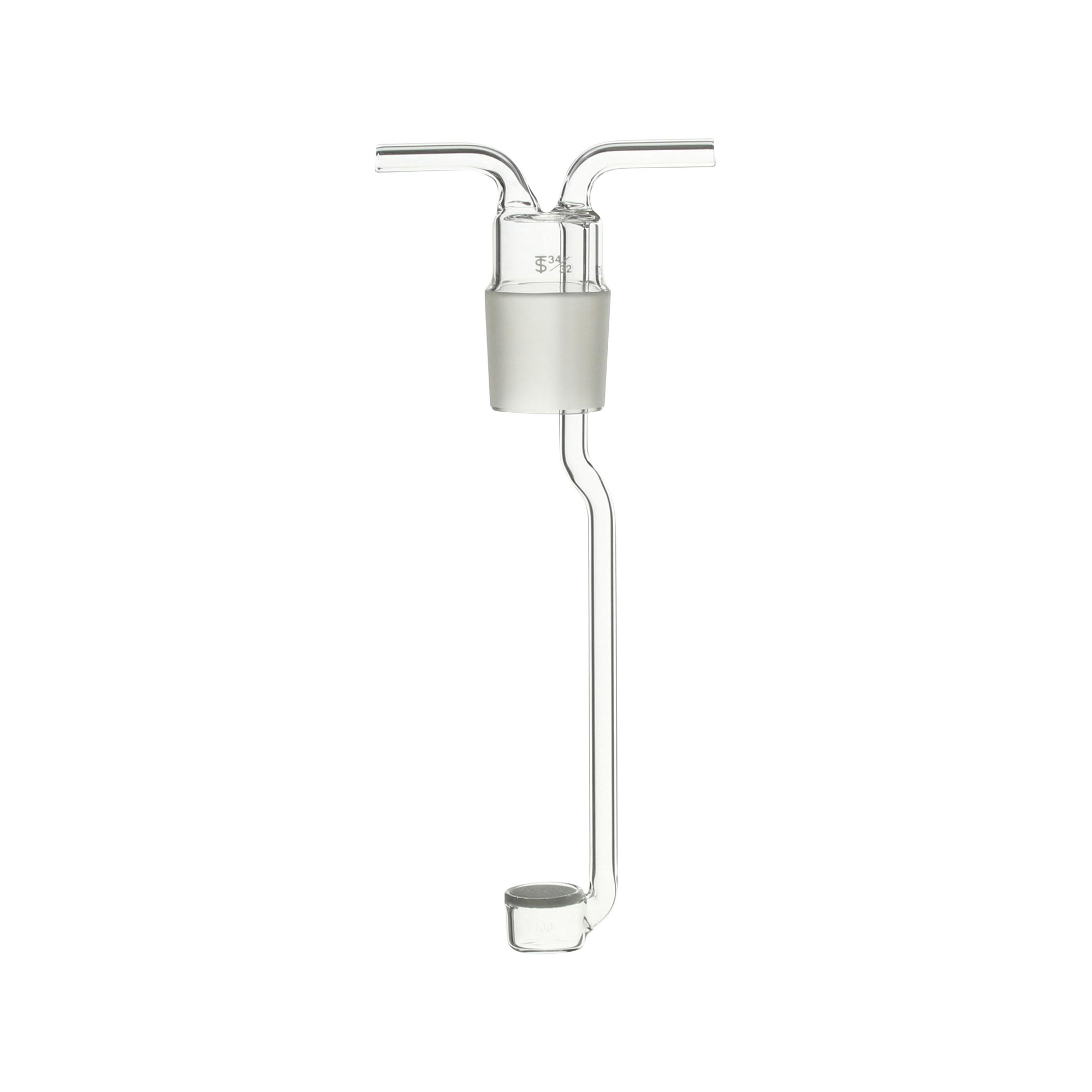 中管 共通摺合ガス洗浄びん 84GP160 250mL用