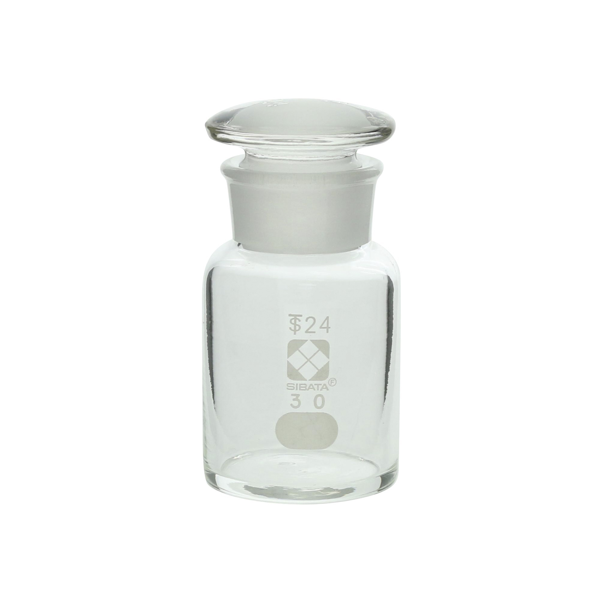 試薬びん 広口 30mL 10入