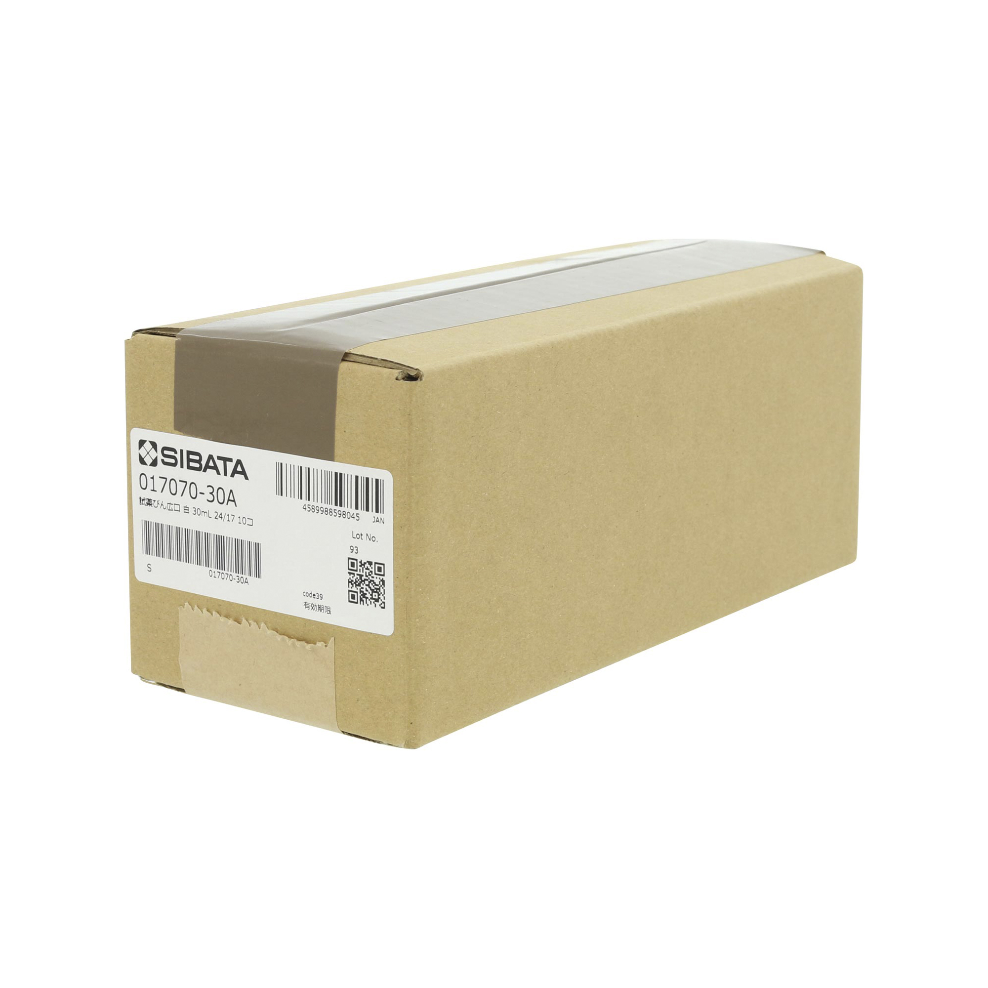 試薬びん 広口 30mL 10入