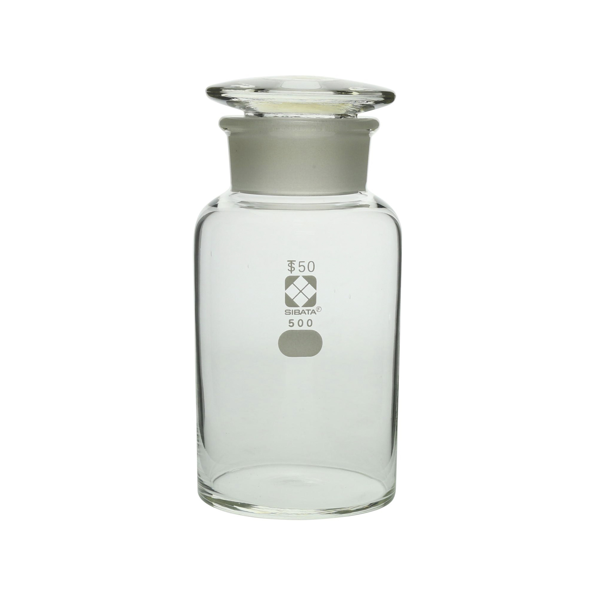 試薬びん 広口 500mL 10入