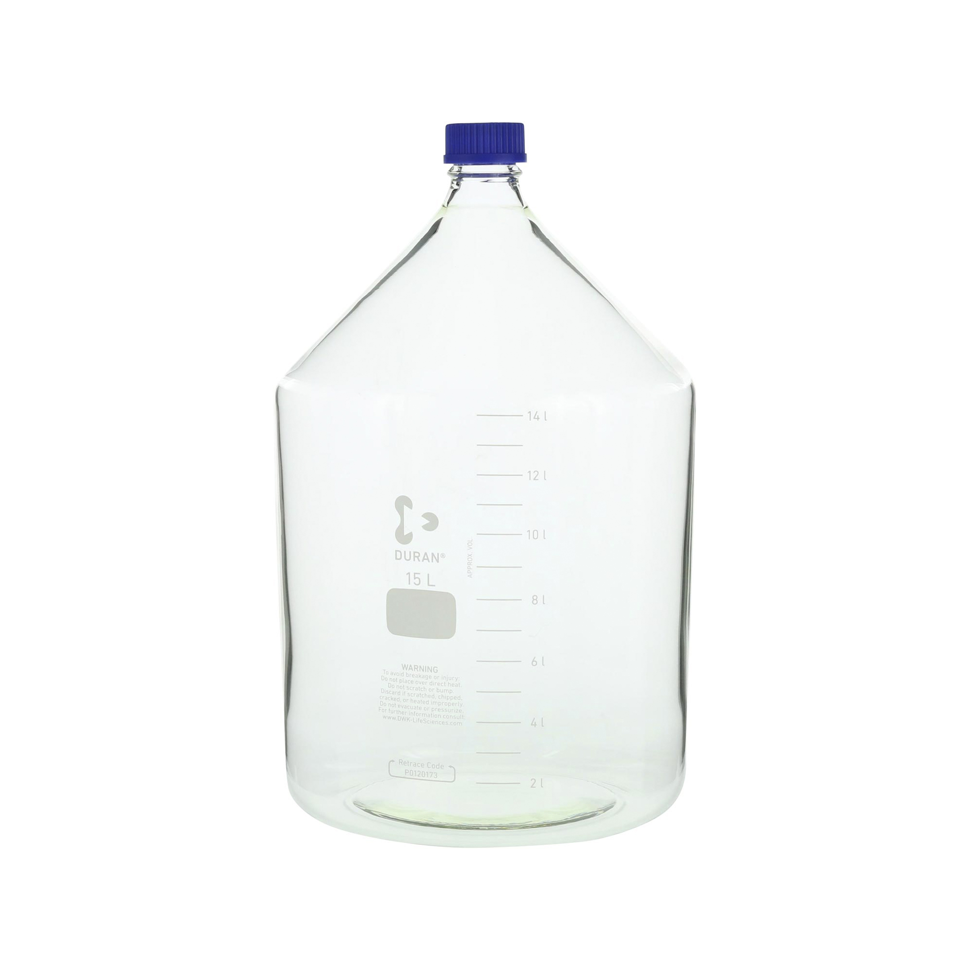 耐熱ねじ口びん 青キャップ付 15000mL