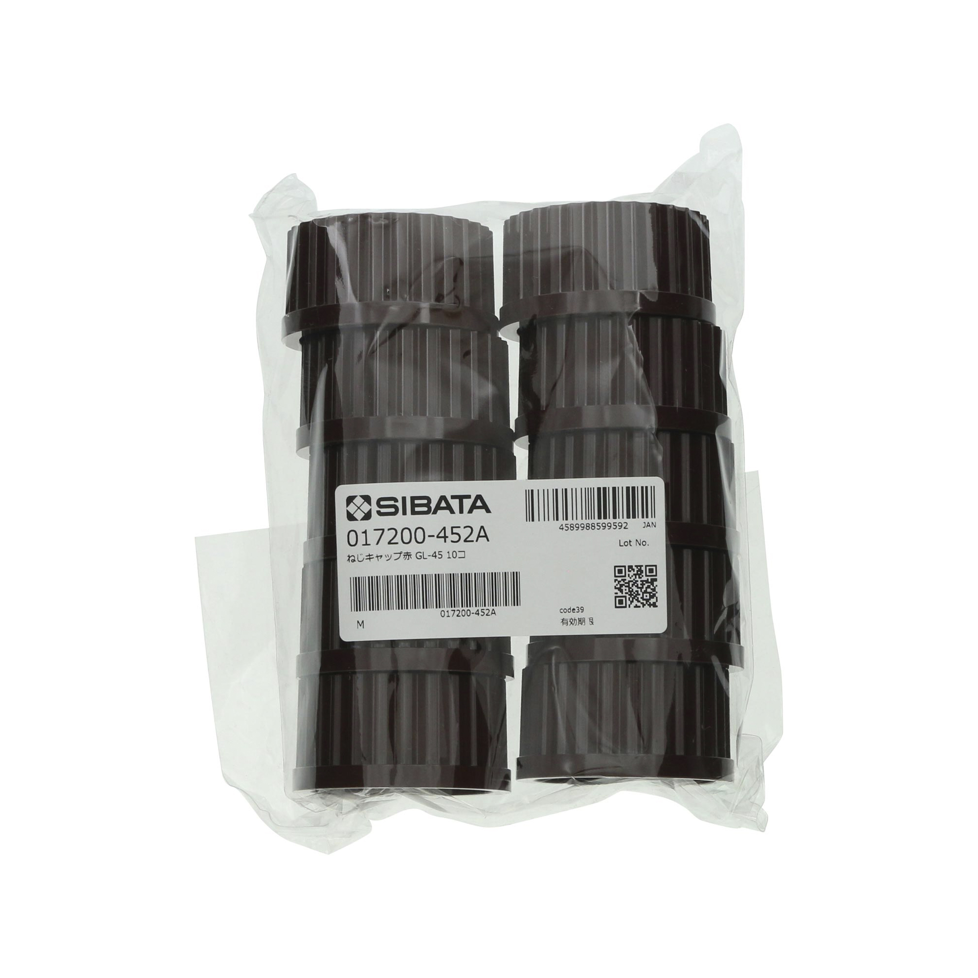 赤キャップ ねじ口びん用 GL-45 10入