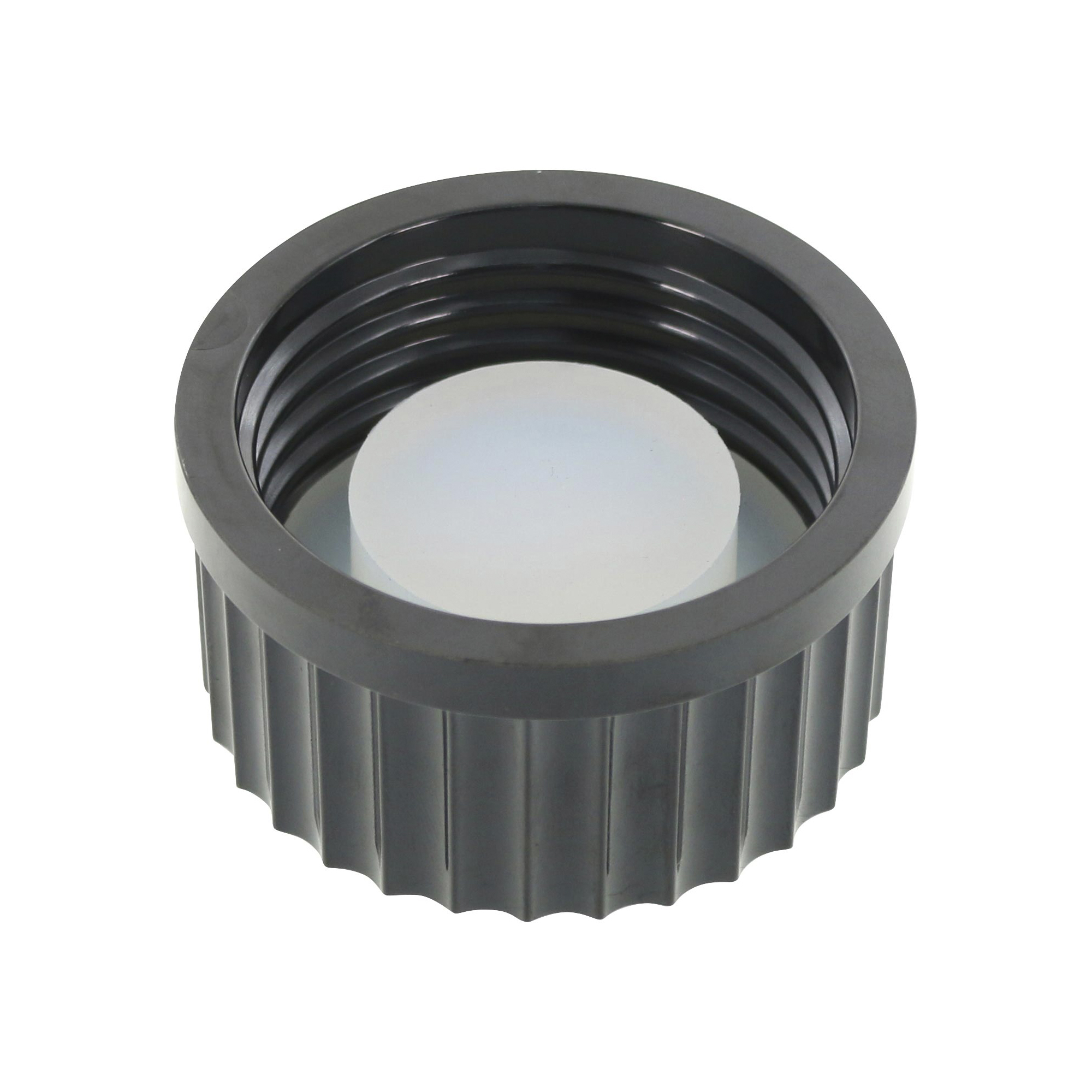 黒キャップ 穴あき ねじ口びん用 GL-45 5入