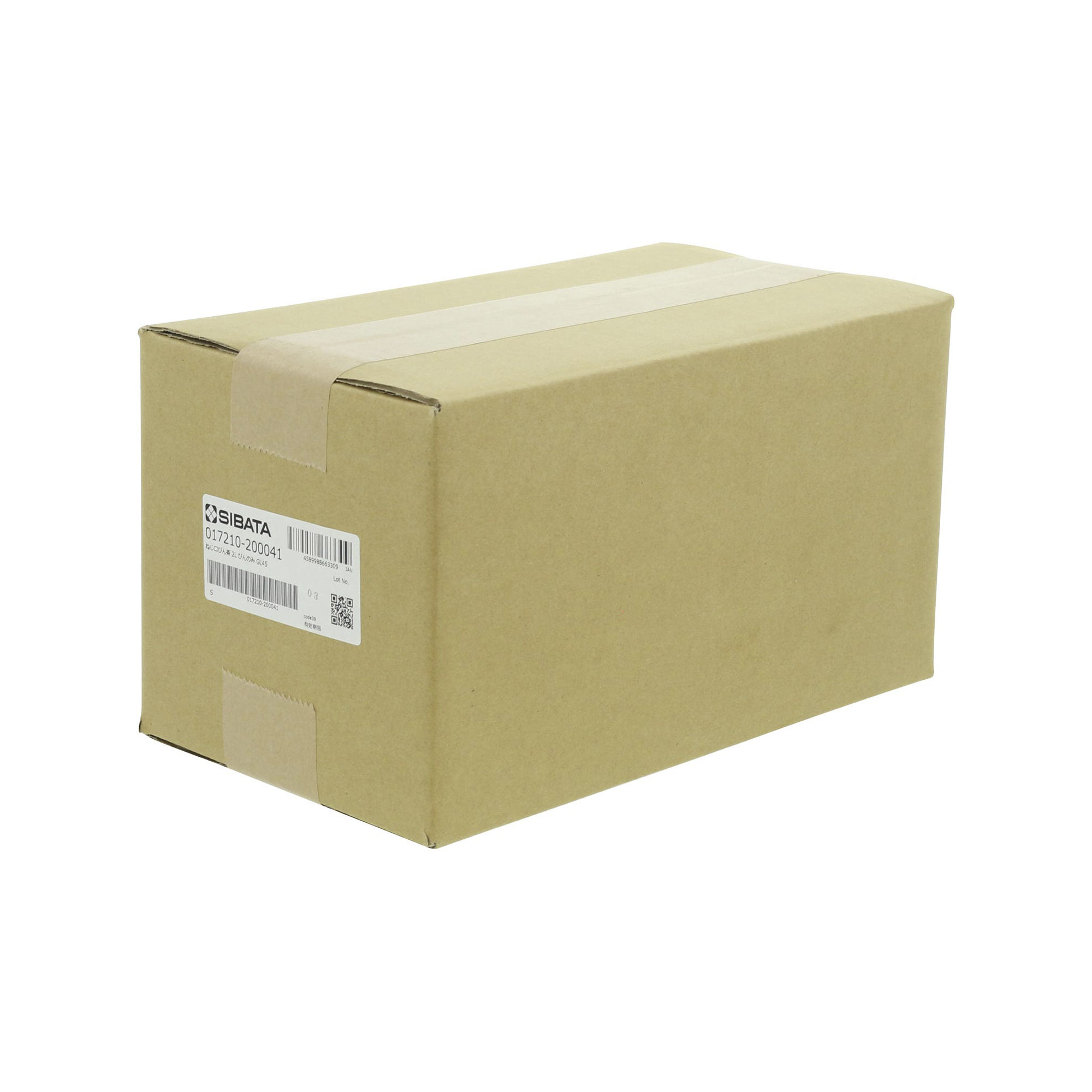 耐熱ねじ口びん 茶褐色 びんのみ 2000mL