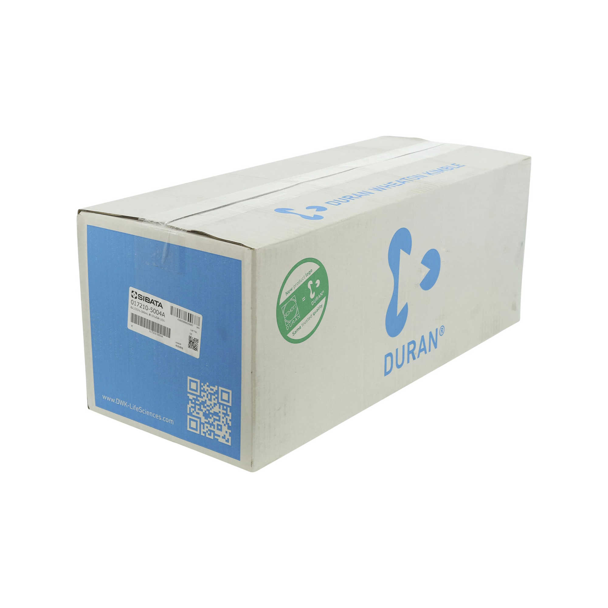 耐熱ねじ口びん 茶褐色 びんのみ 500mL 10入