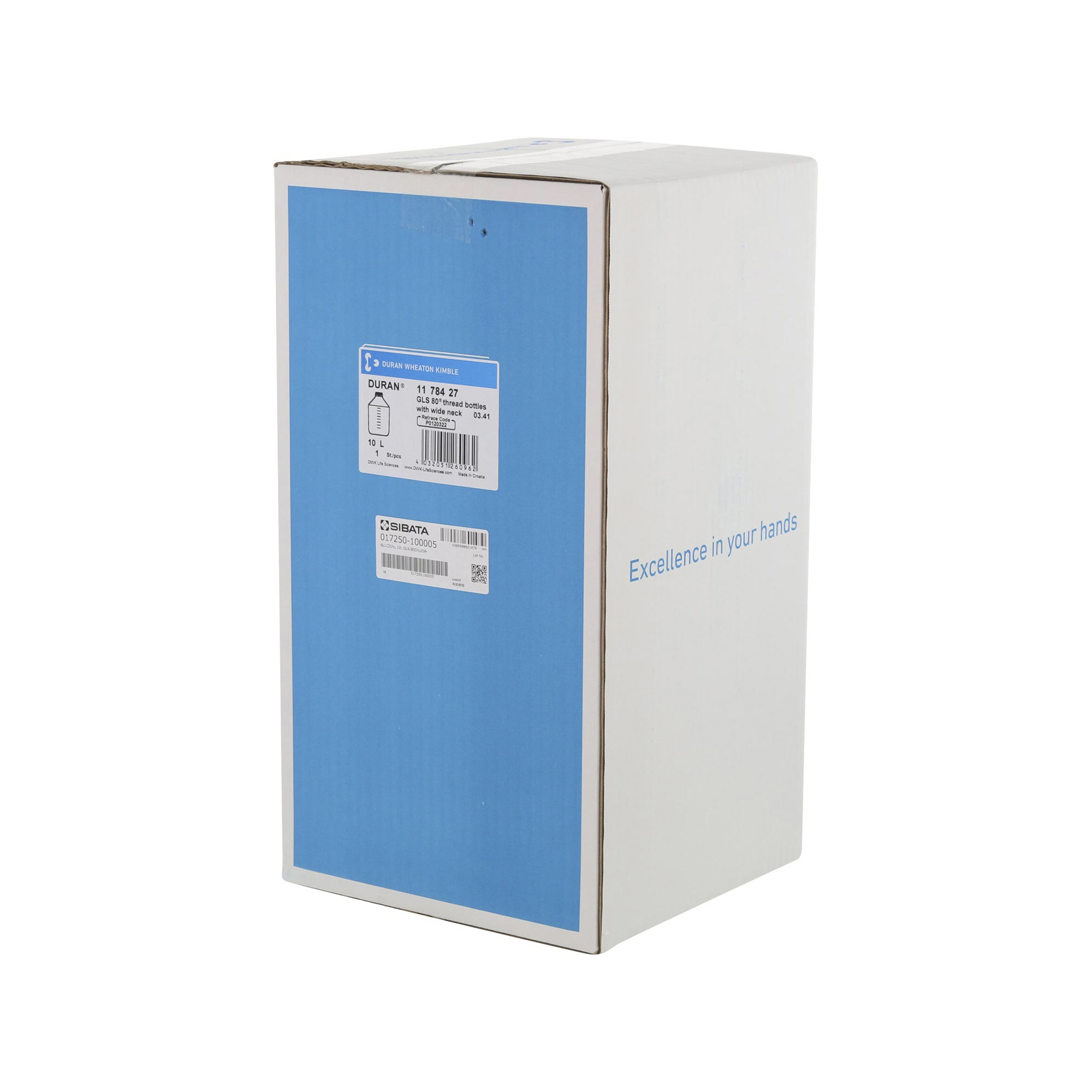 耐熱ねじ口びん 広口 びんのみ 10000mL