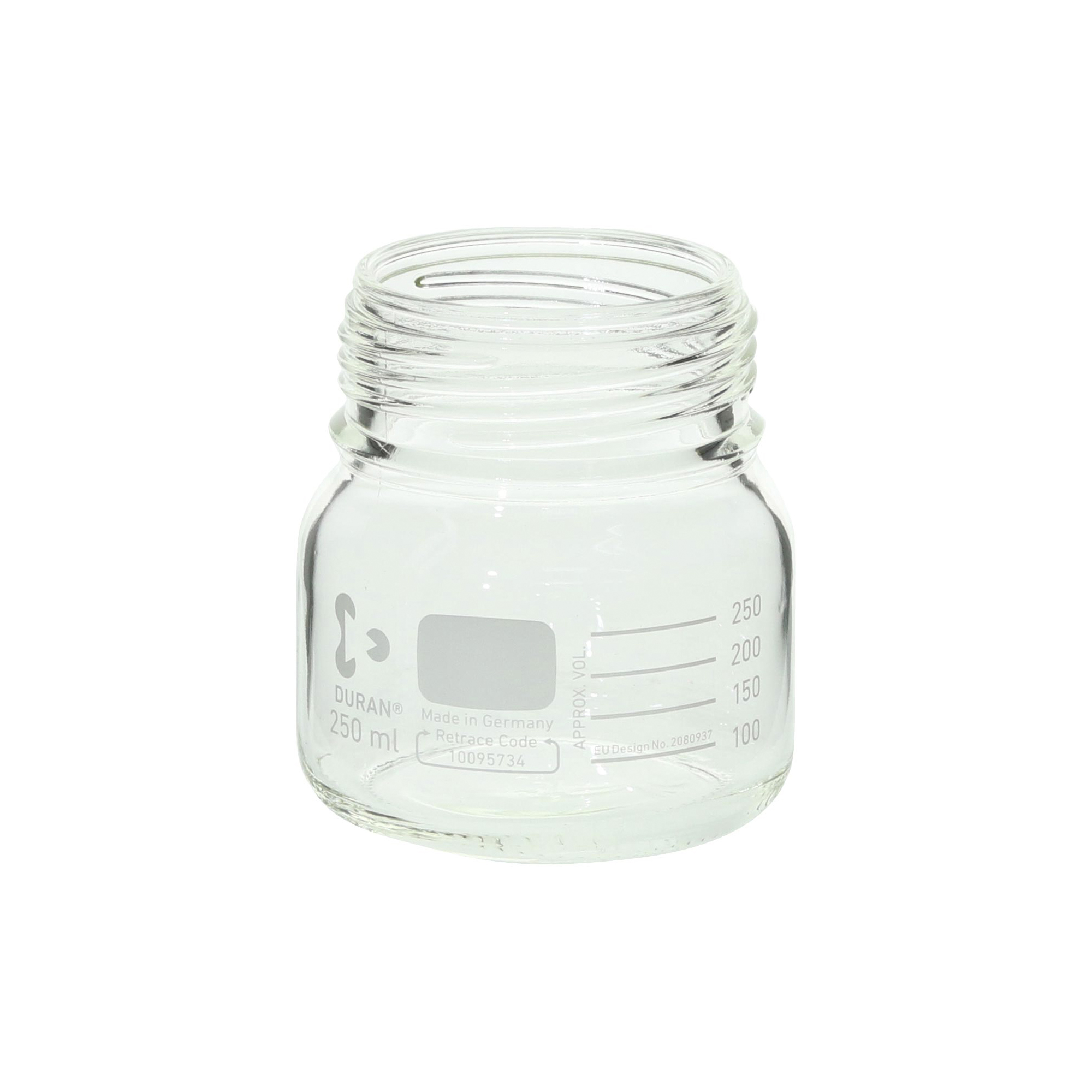 耐熱ねじ口びん 広口 びんのみ 250mL 10入