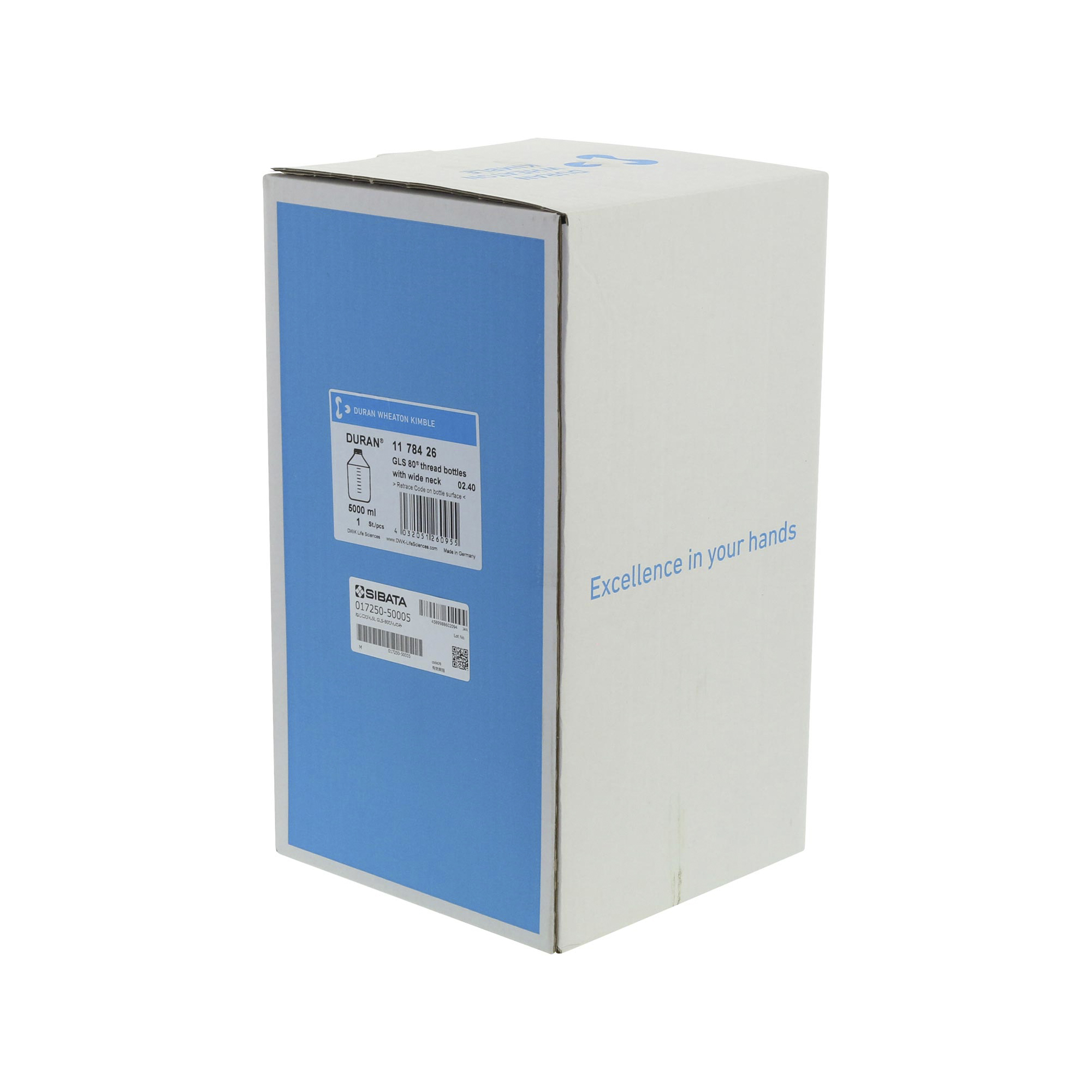 耐熱ねじ口びん 広口 びんのみ 5000mL