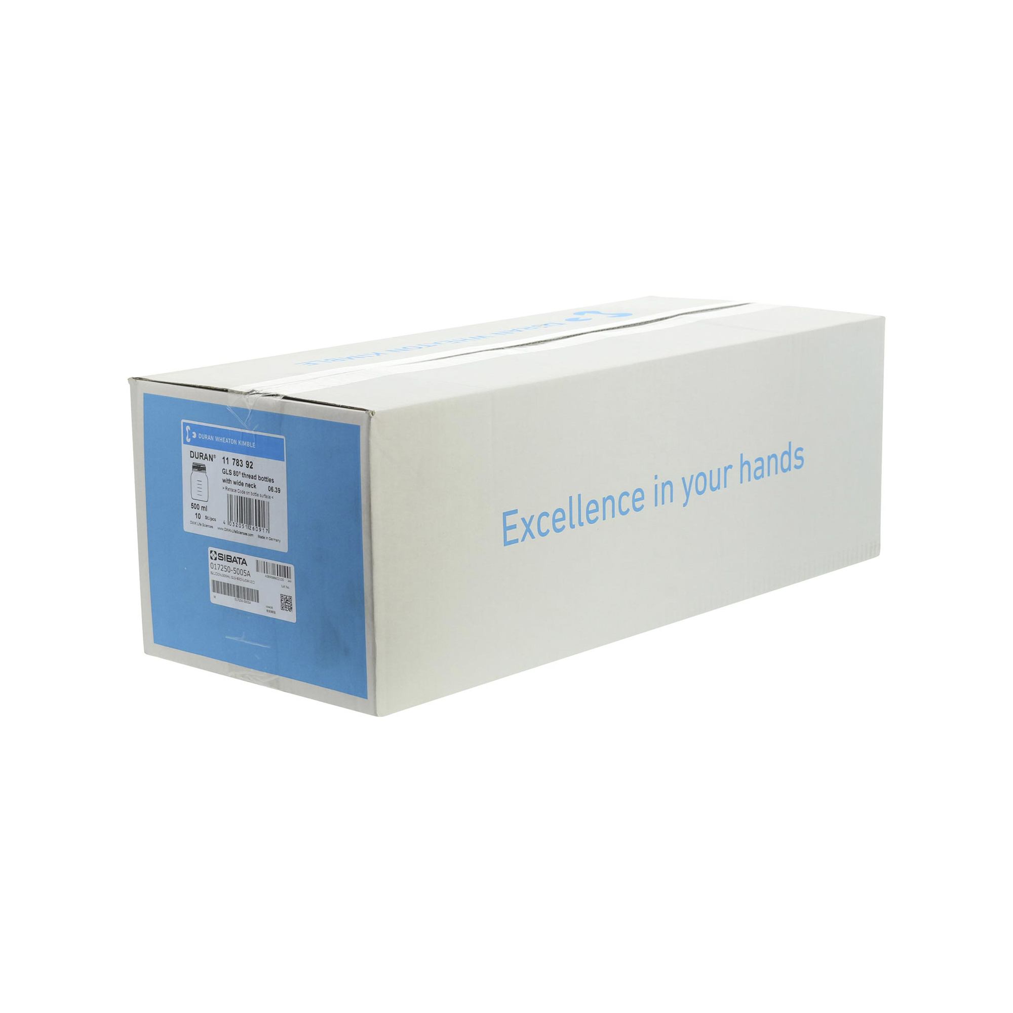 耐熱ねじ口びん 広口 びんのみ 500mL 10入