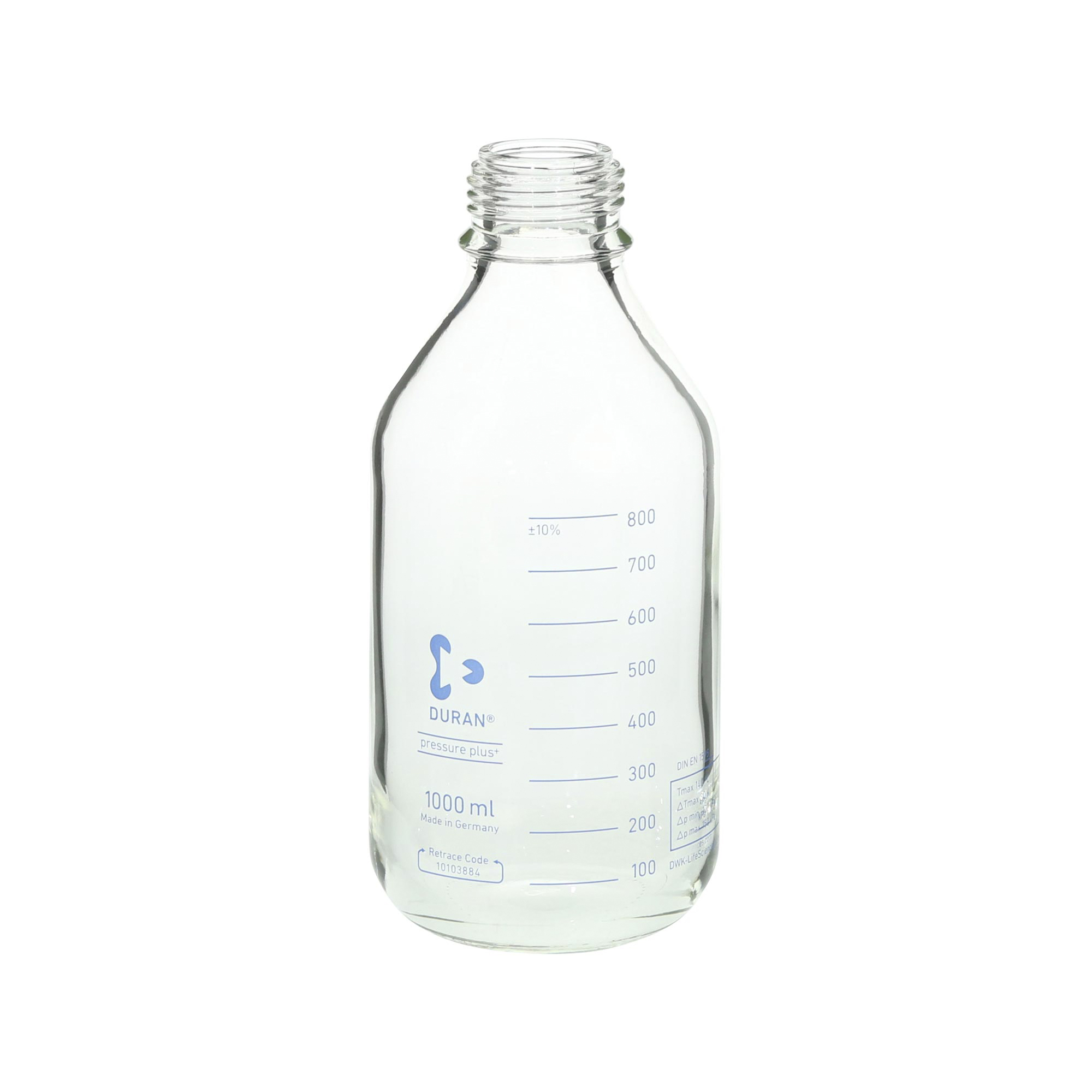 耐圧ねじ口びん びんのみ 1000mL 10入