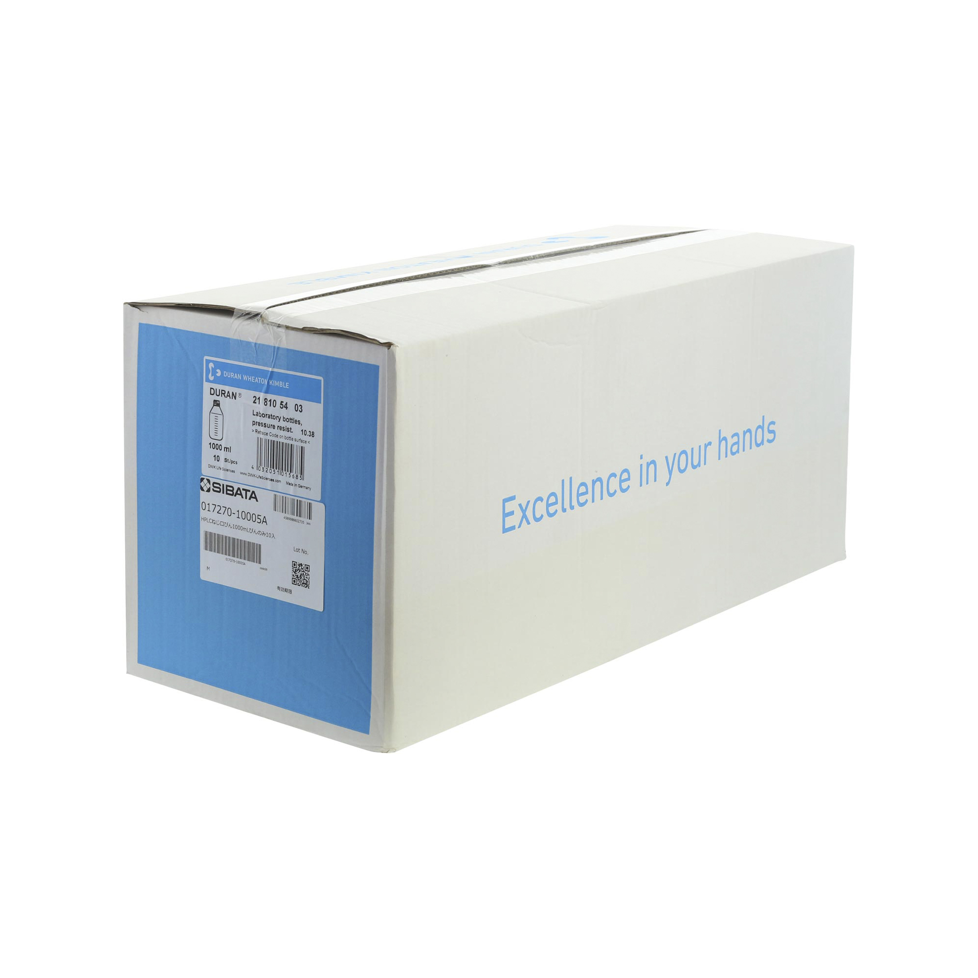 耐圧ねじ口びん びんのみ 1000mL 10入