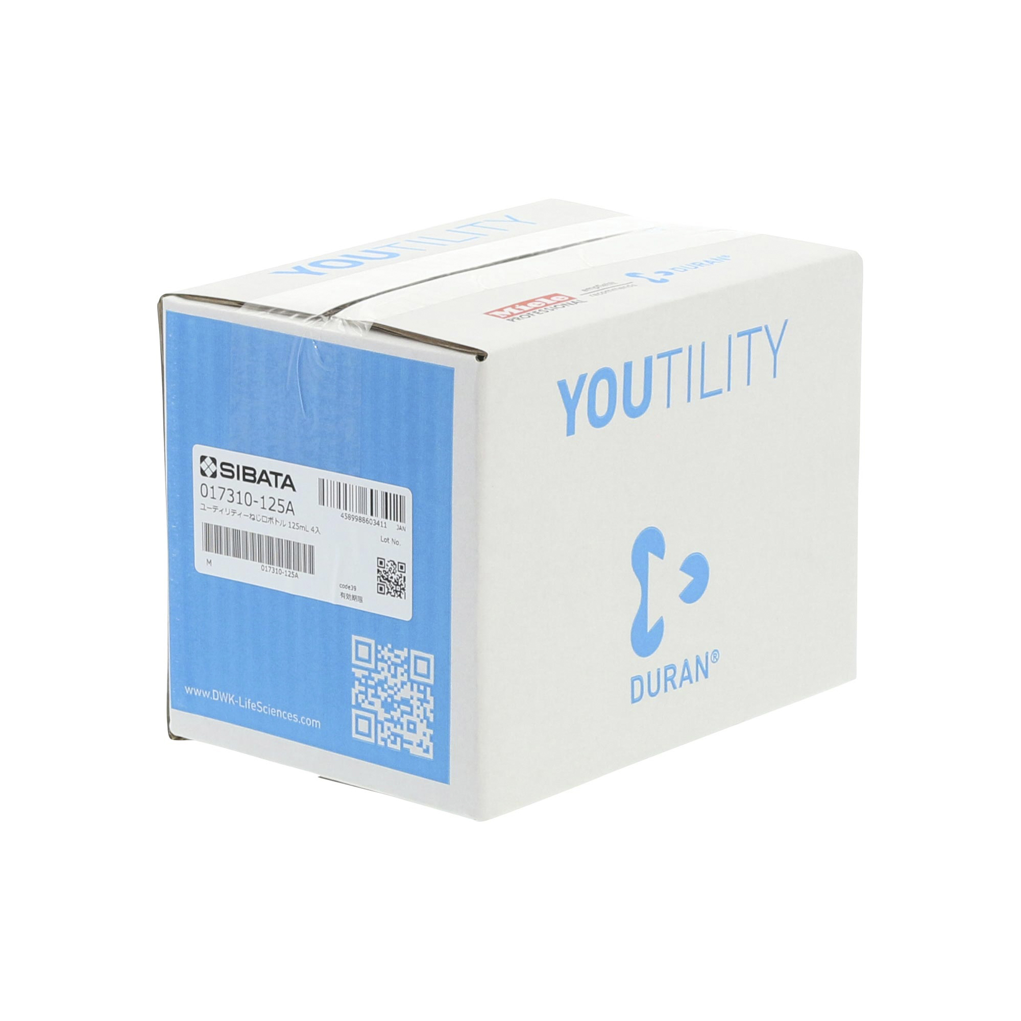 ユーティリティねじ口びん 125mL 4入