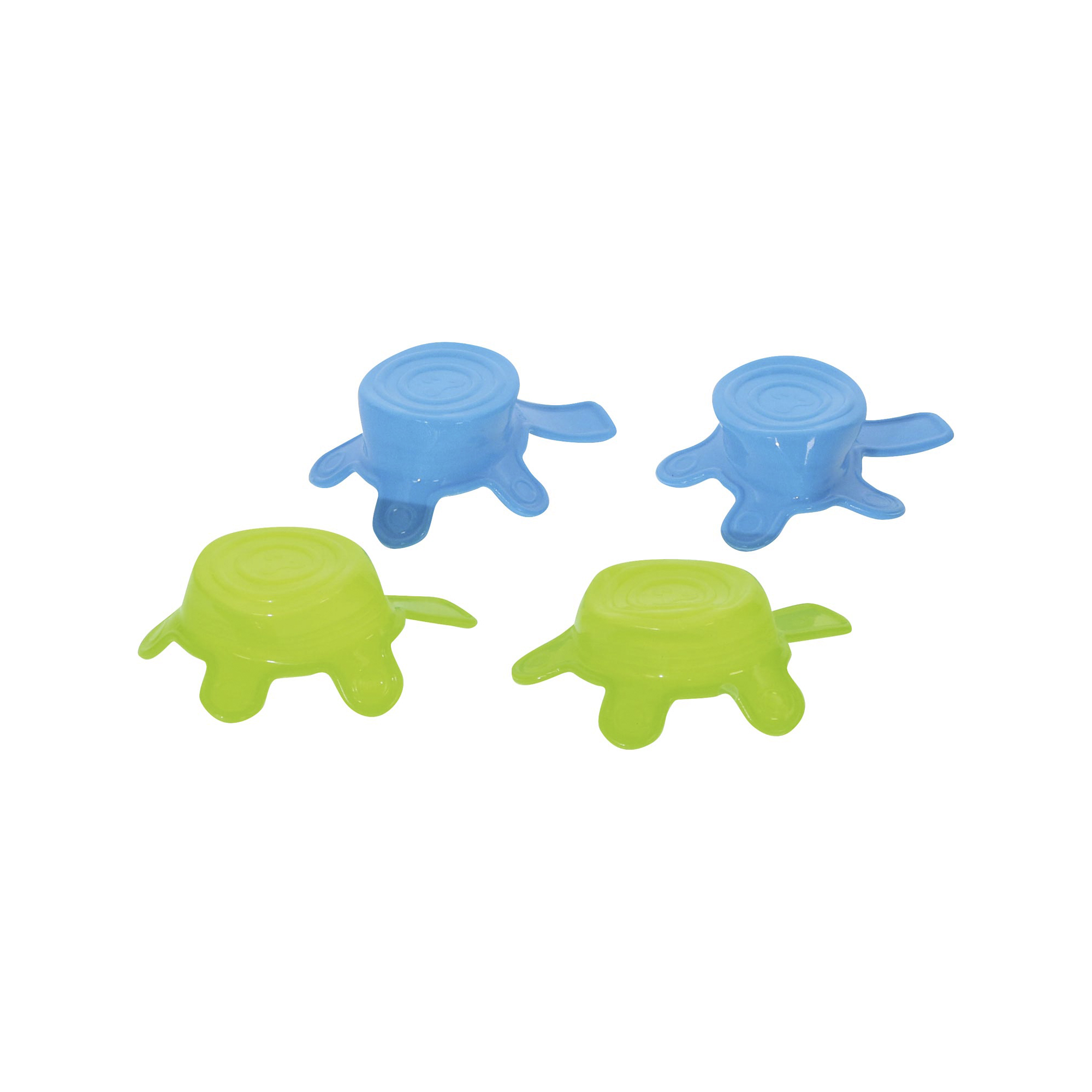 シリコーンリッド S 青2入 緑2入