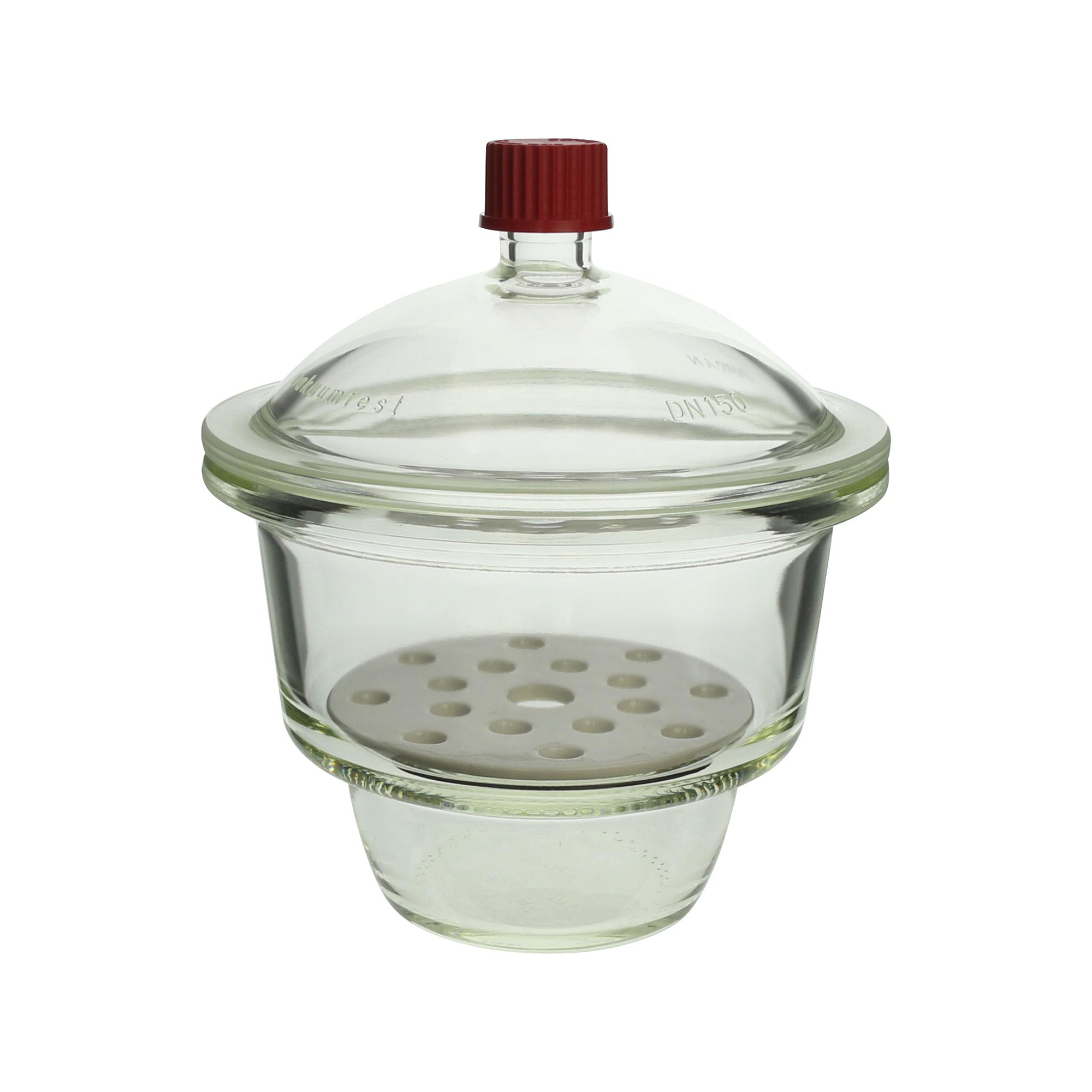 ねじ口デシケーター キャップ付 DURAN 150