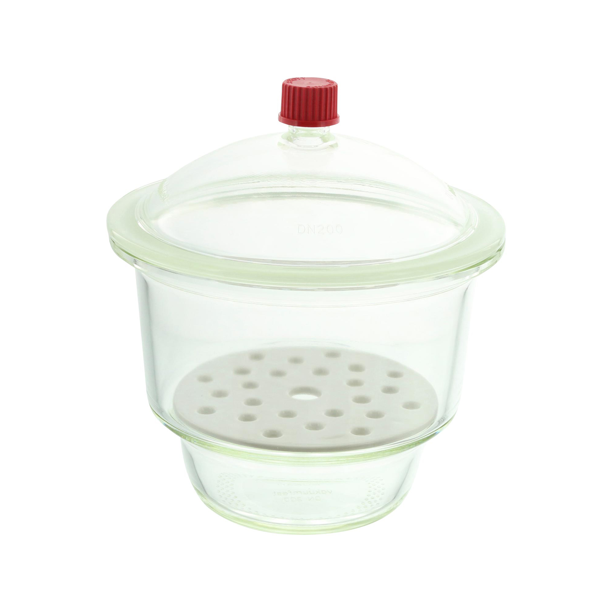 ねじ口デシケーター上口コック付 DURAN 200