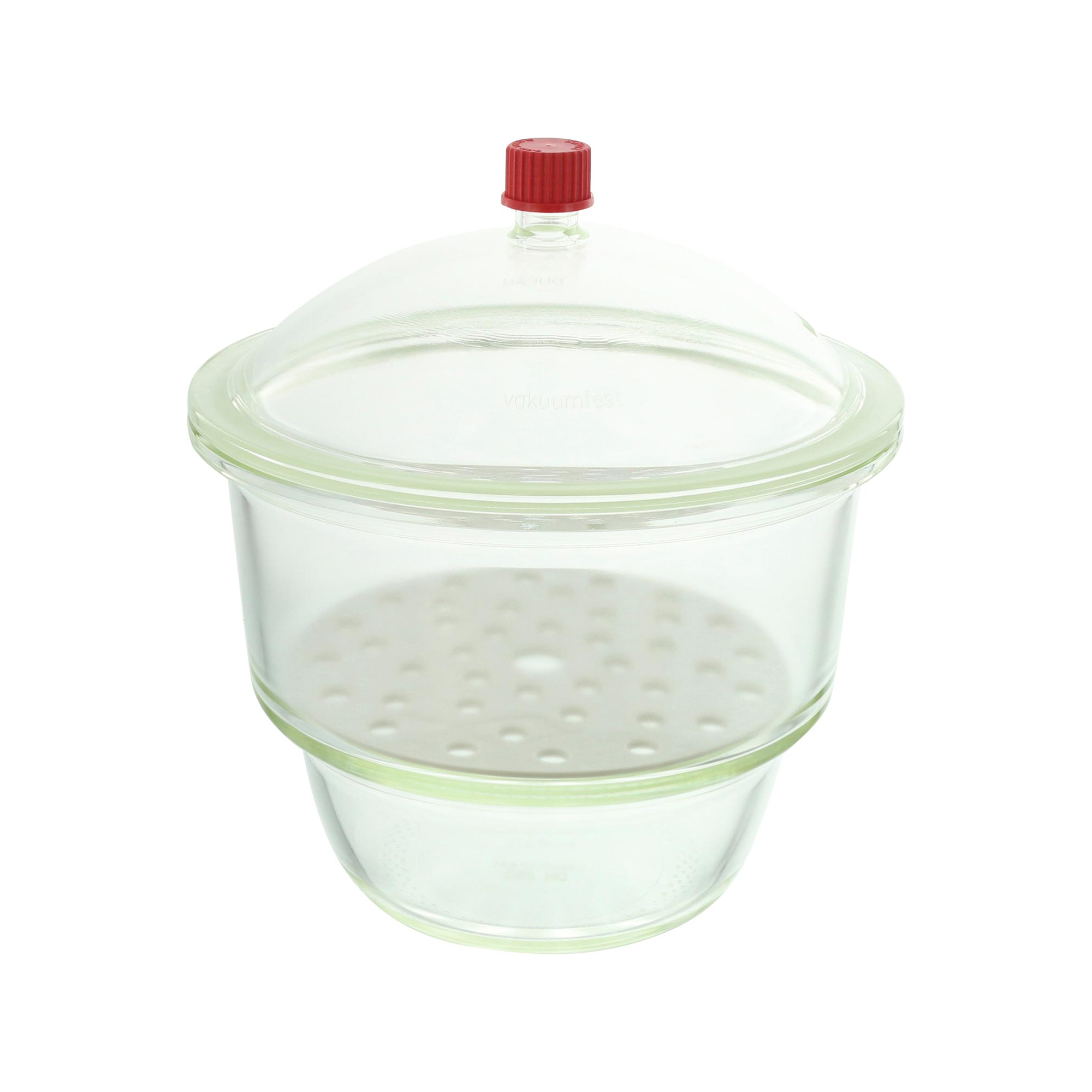 ねじ口デシケーター上口コック付 DURAN 250