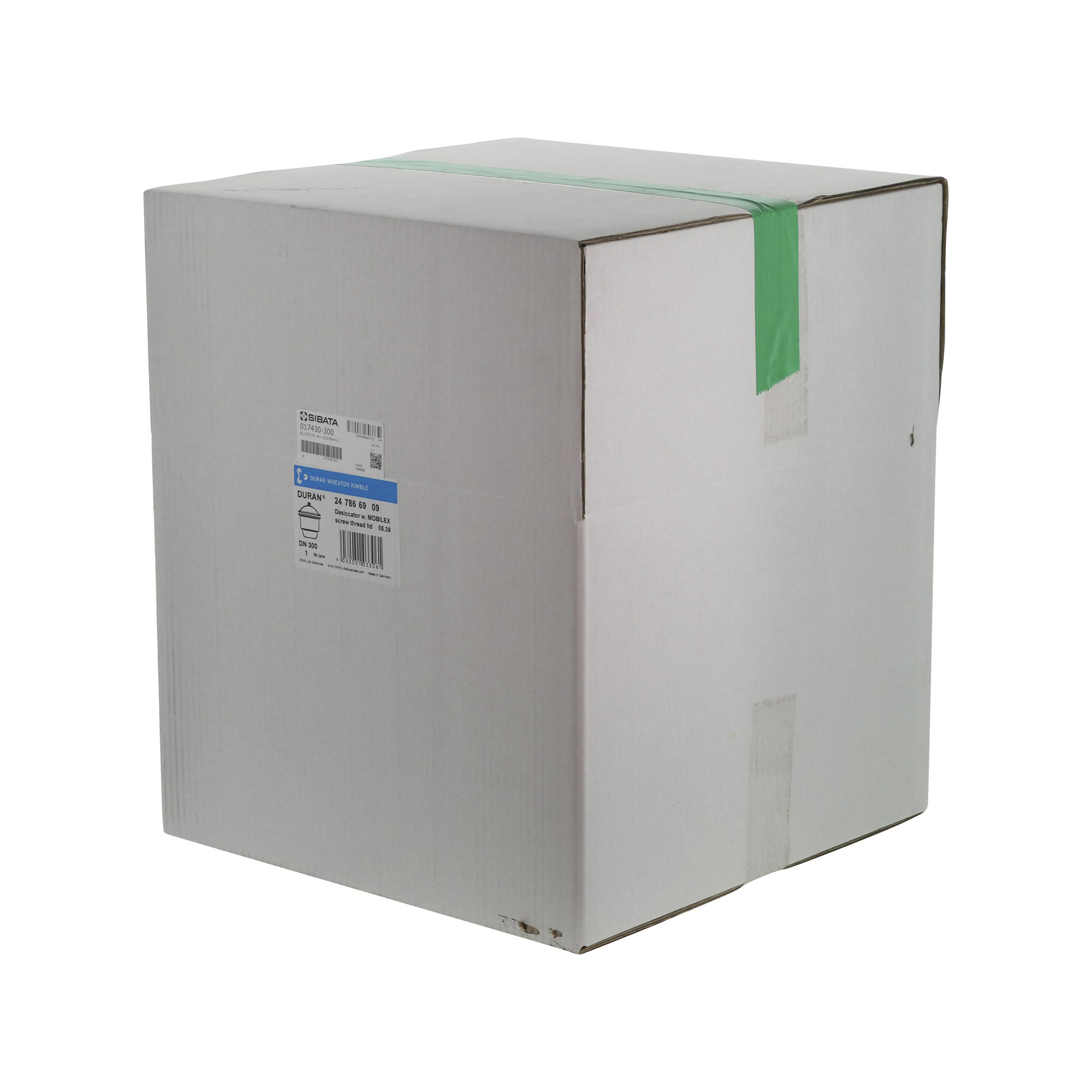 ねじ口デシケーター上口コック付 DURAN 300