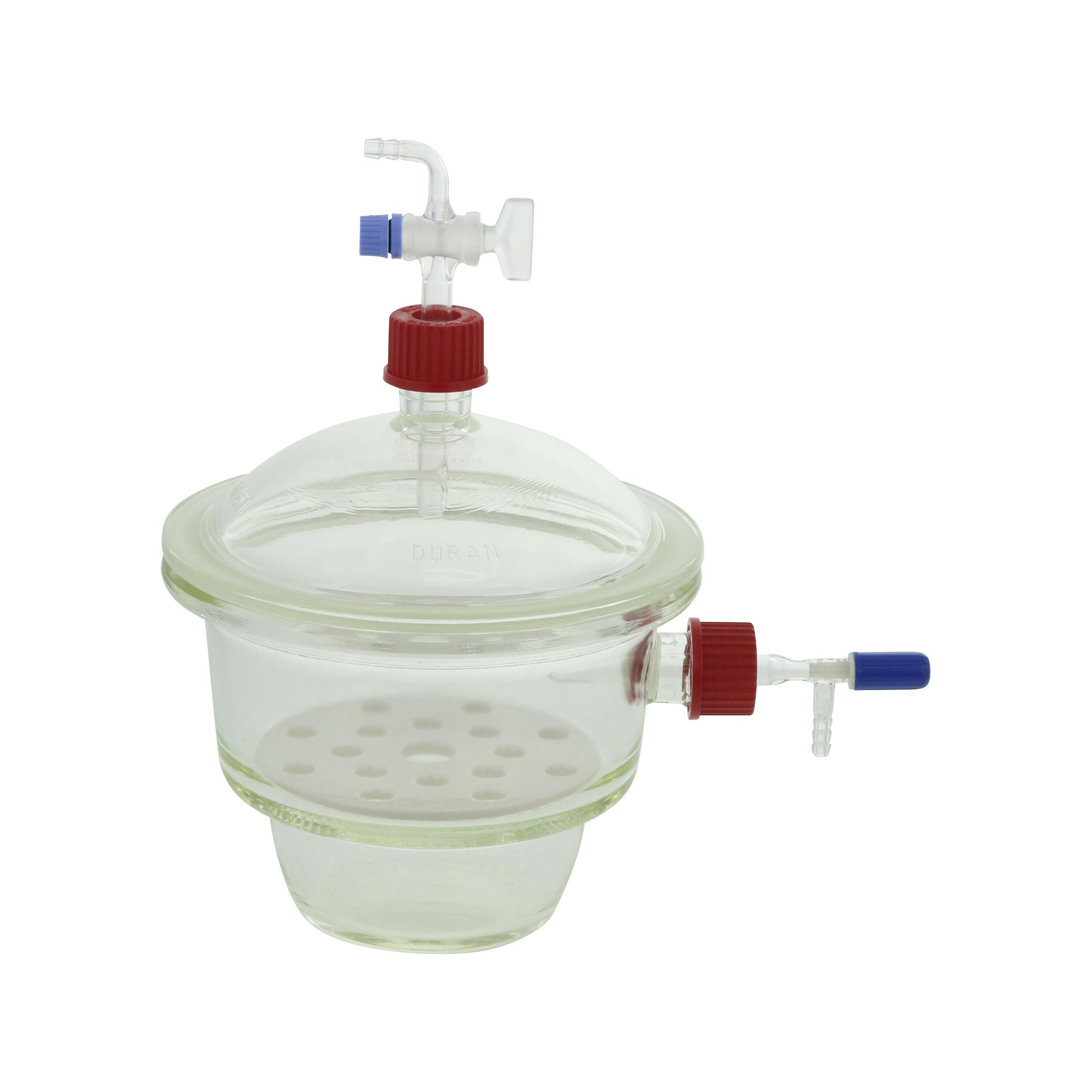 ねじ口デシケーター上横口コック付 DURAN 150