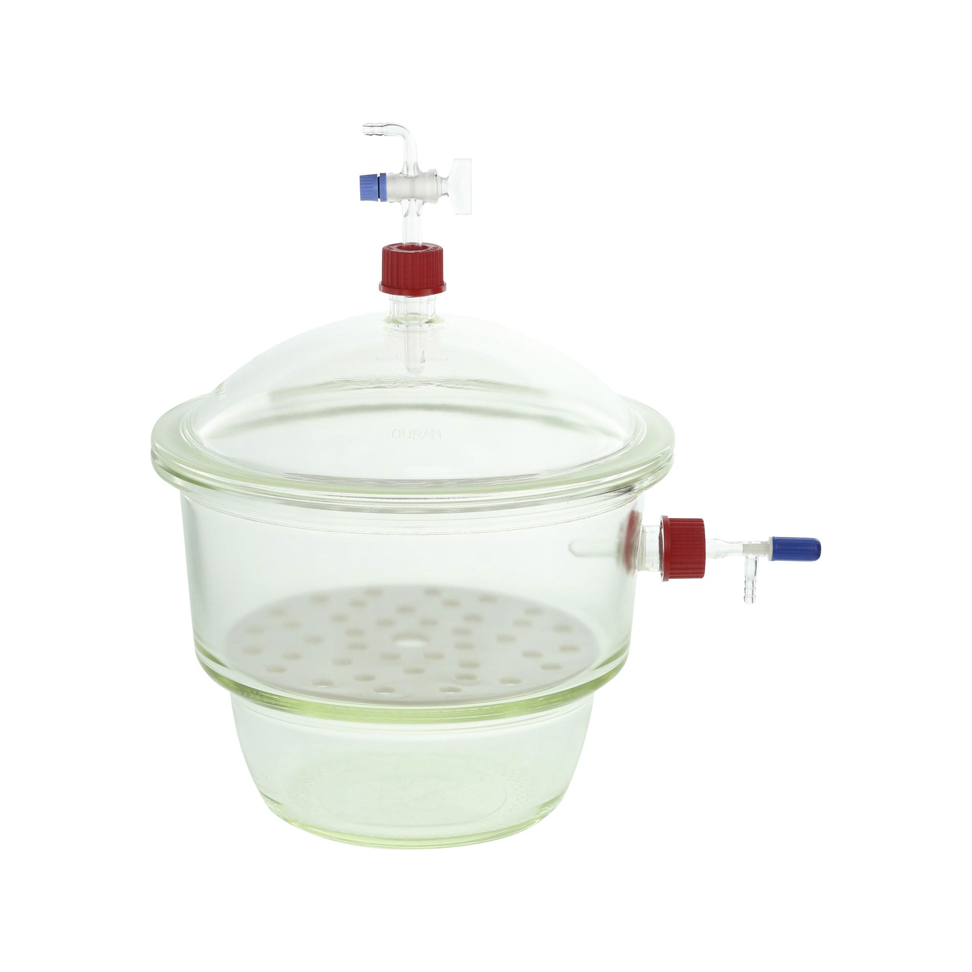 ねじ口デシケーター上横口コック付 DURAN 250