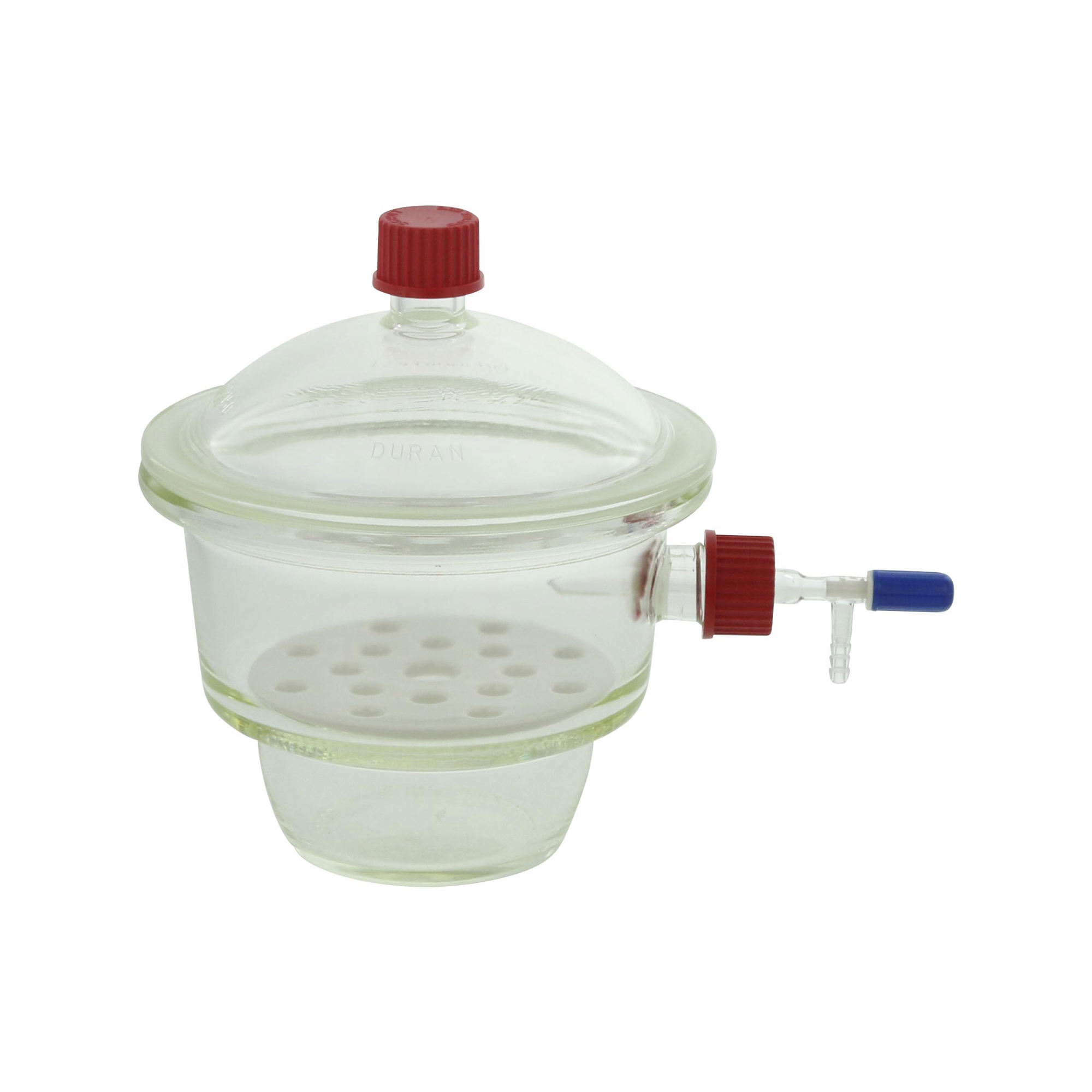 ねじ口デシケーター横口コック付 DURAN 150