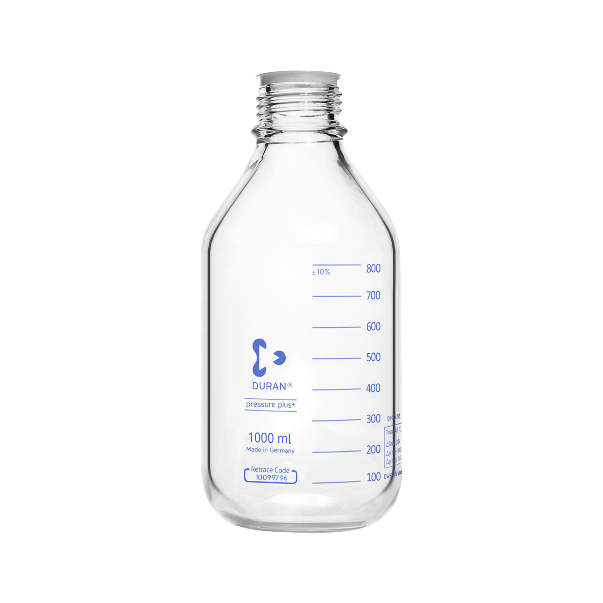 プロテクトプラスコート耐圧ねじ口びん びんのみ 1000mL 10入