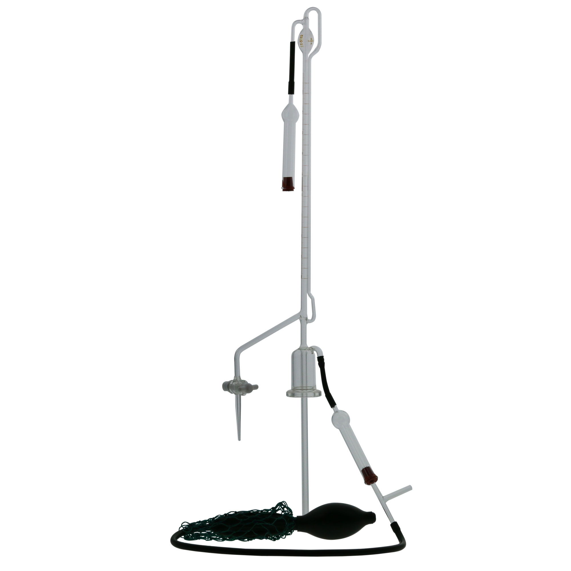 自動ビュレット スーパーグレード PTFEコック付 本体のみ 10mL