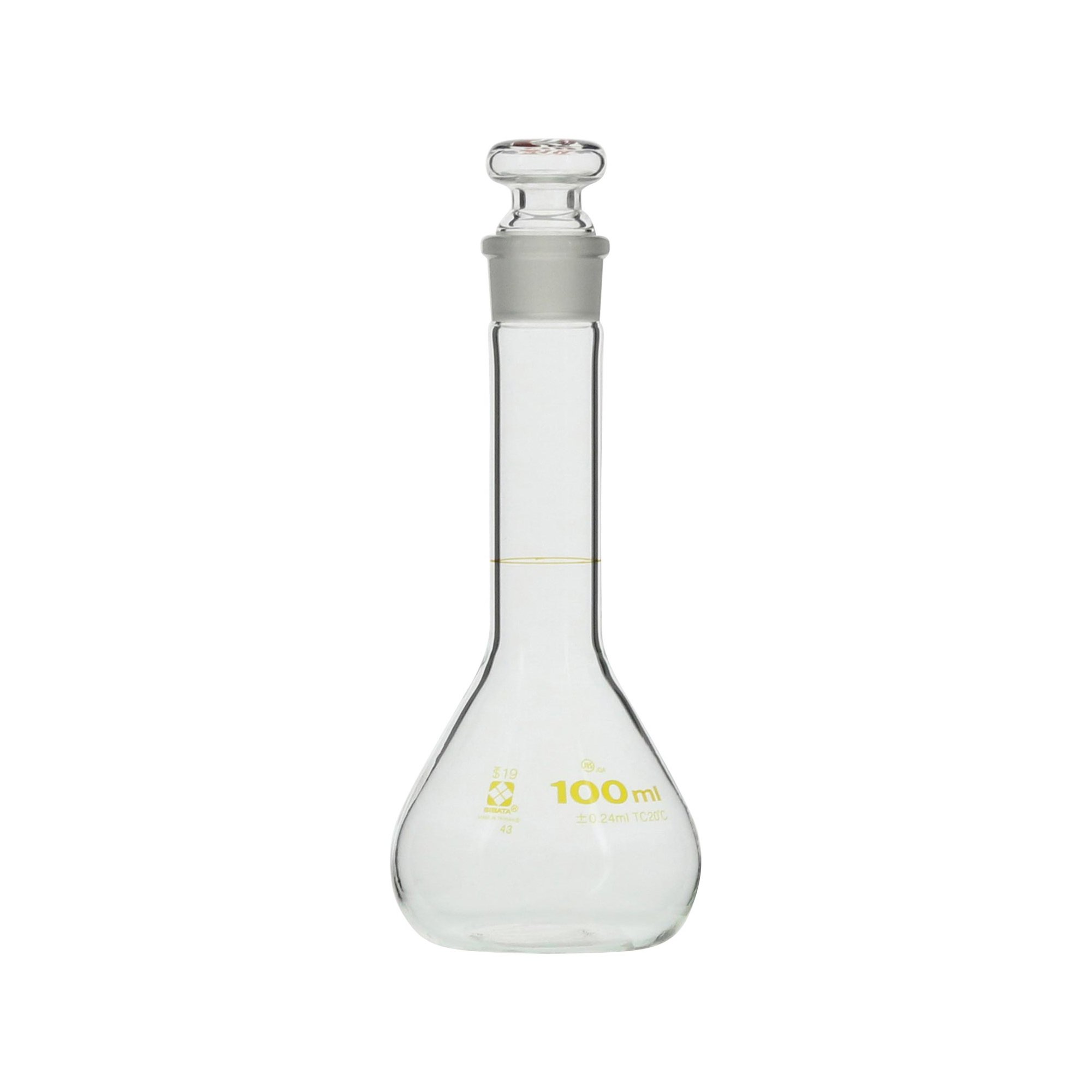 メスフラスコ 短形 100mL