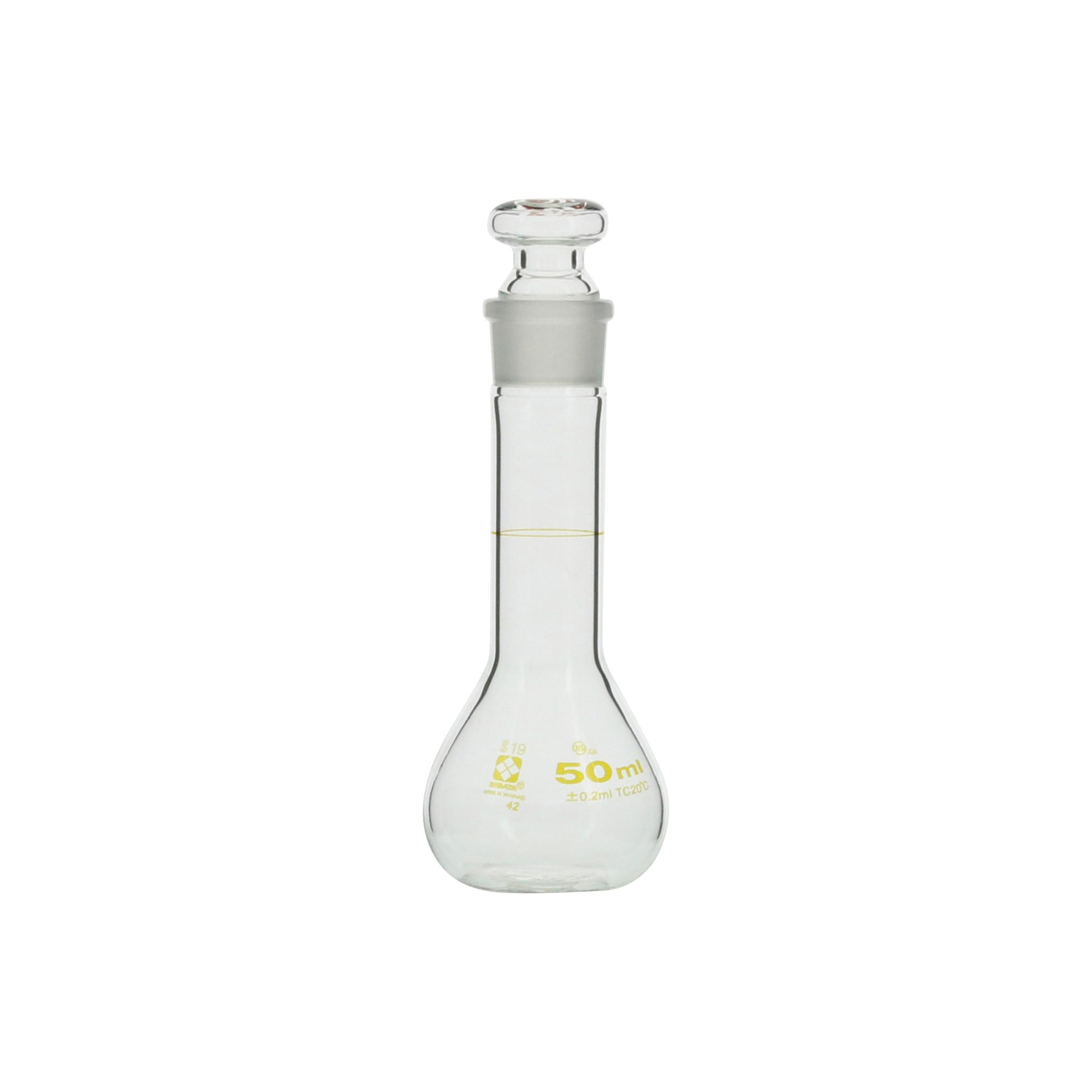 メスフラスコ 短形 50mL