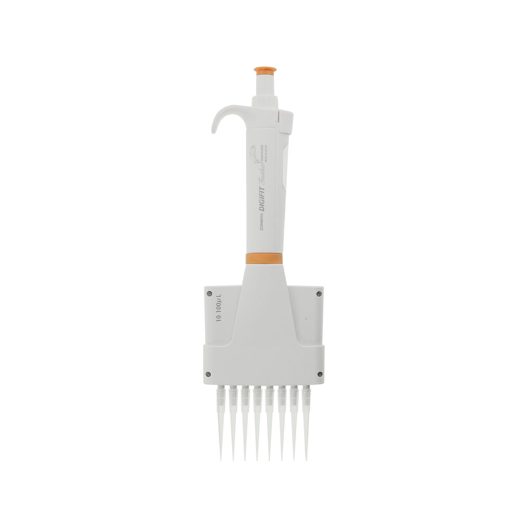 分注器 デジフィットフェザー マルチチャンネル8連 100μL