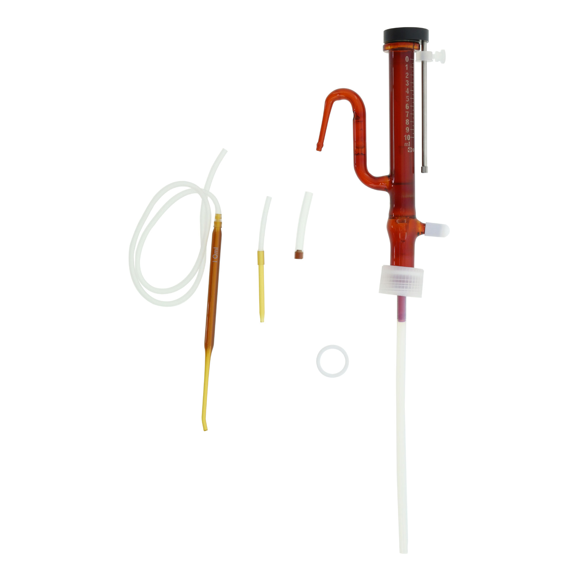 分注器 リビューレット 茶褐色 本体のみ 10mL