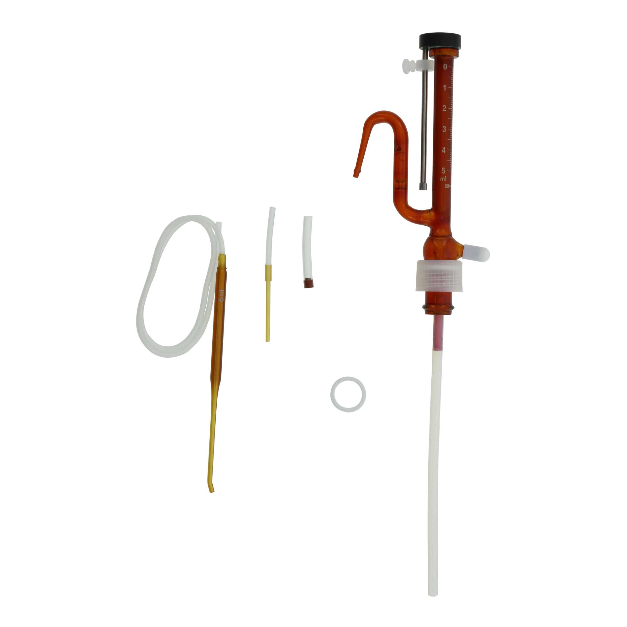 分注器 リビューレット 茶褐色 本体のみ 5mL