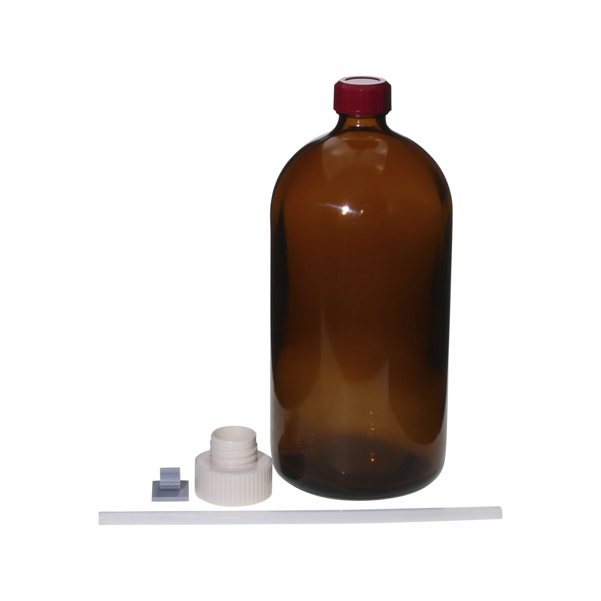 丸びん 茶褐色 リビューレット用 1000mL