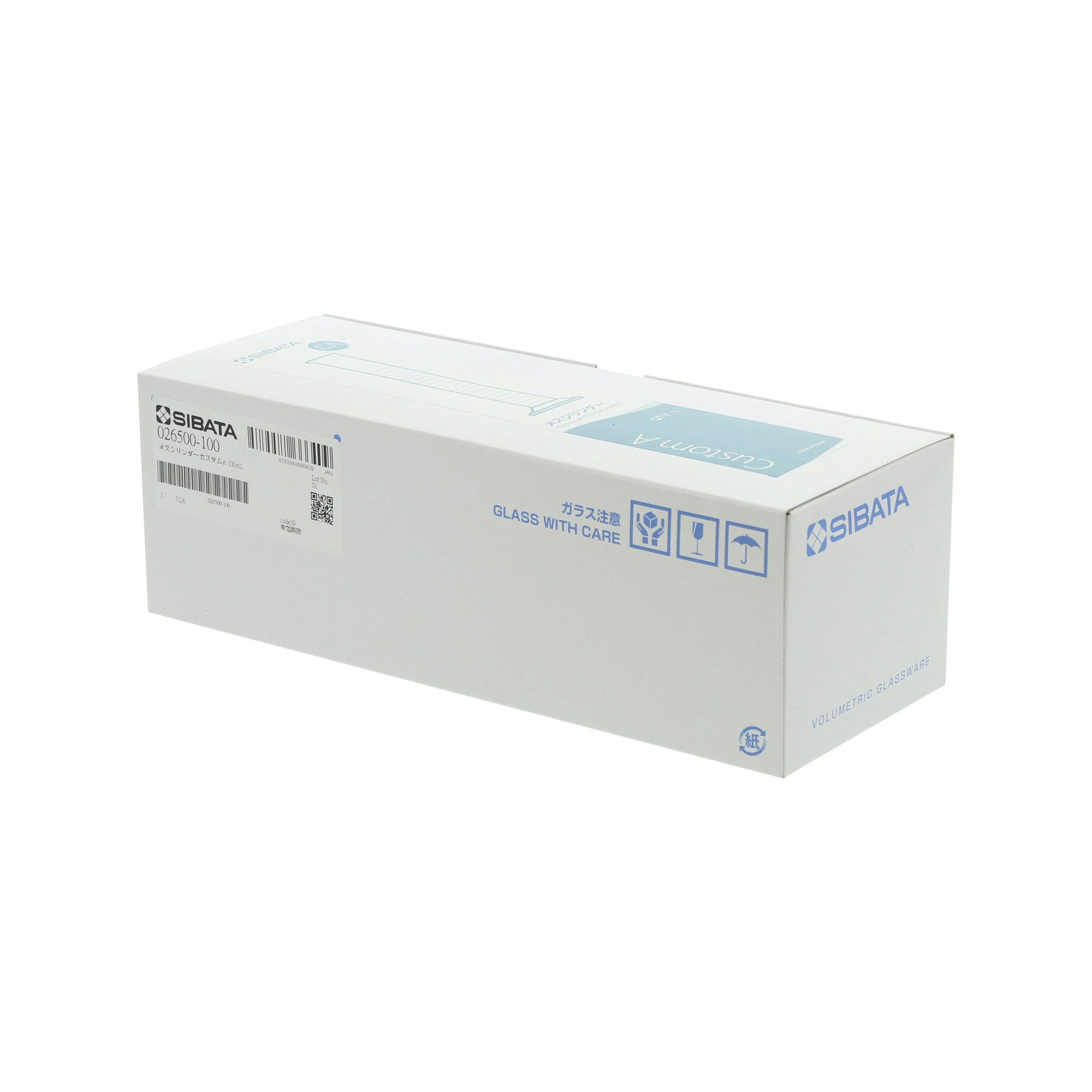 メスシリンダー カスタムA 100mL