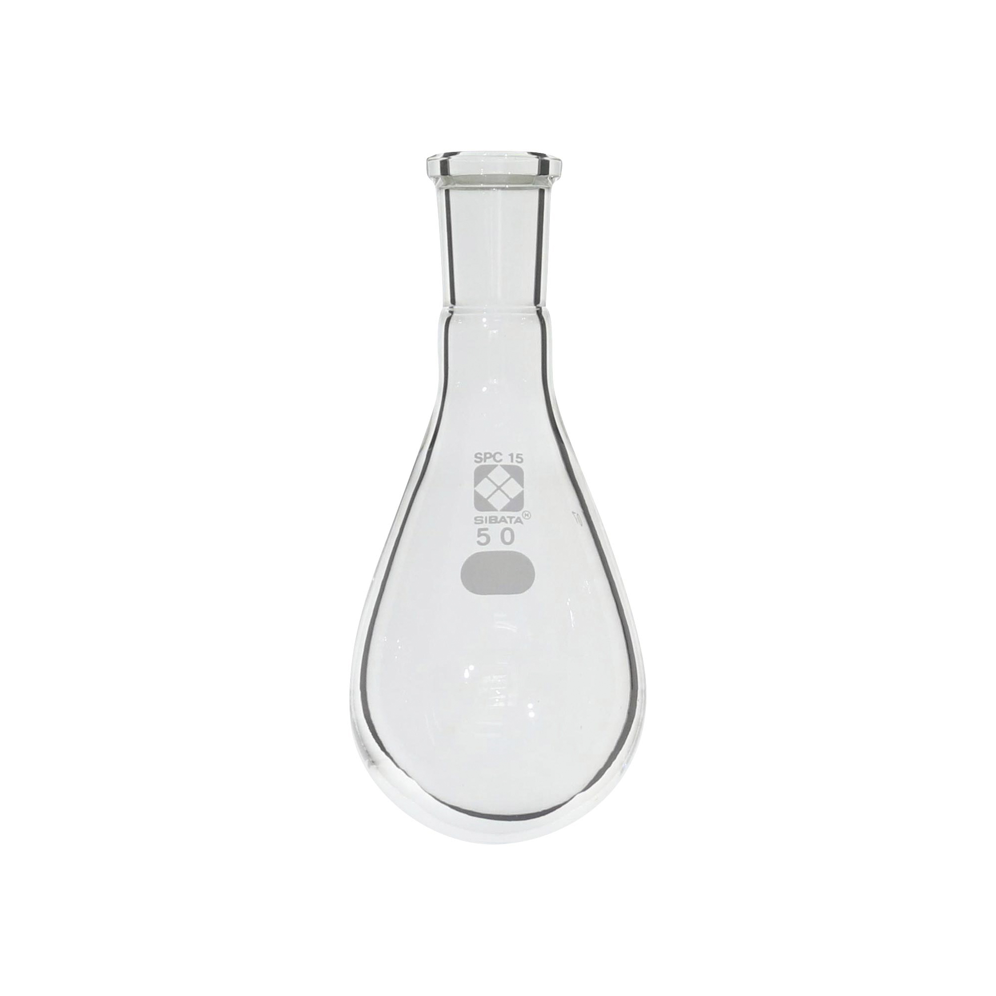 SPCなす形フラスコ SPC-15 50mL