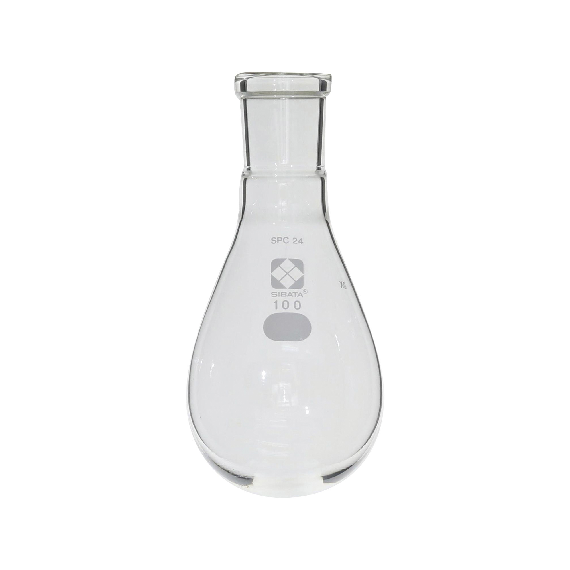 SPCなす形フラスコ SPC-24 100mL