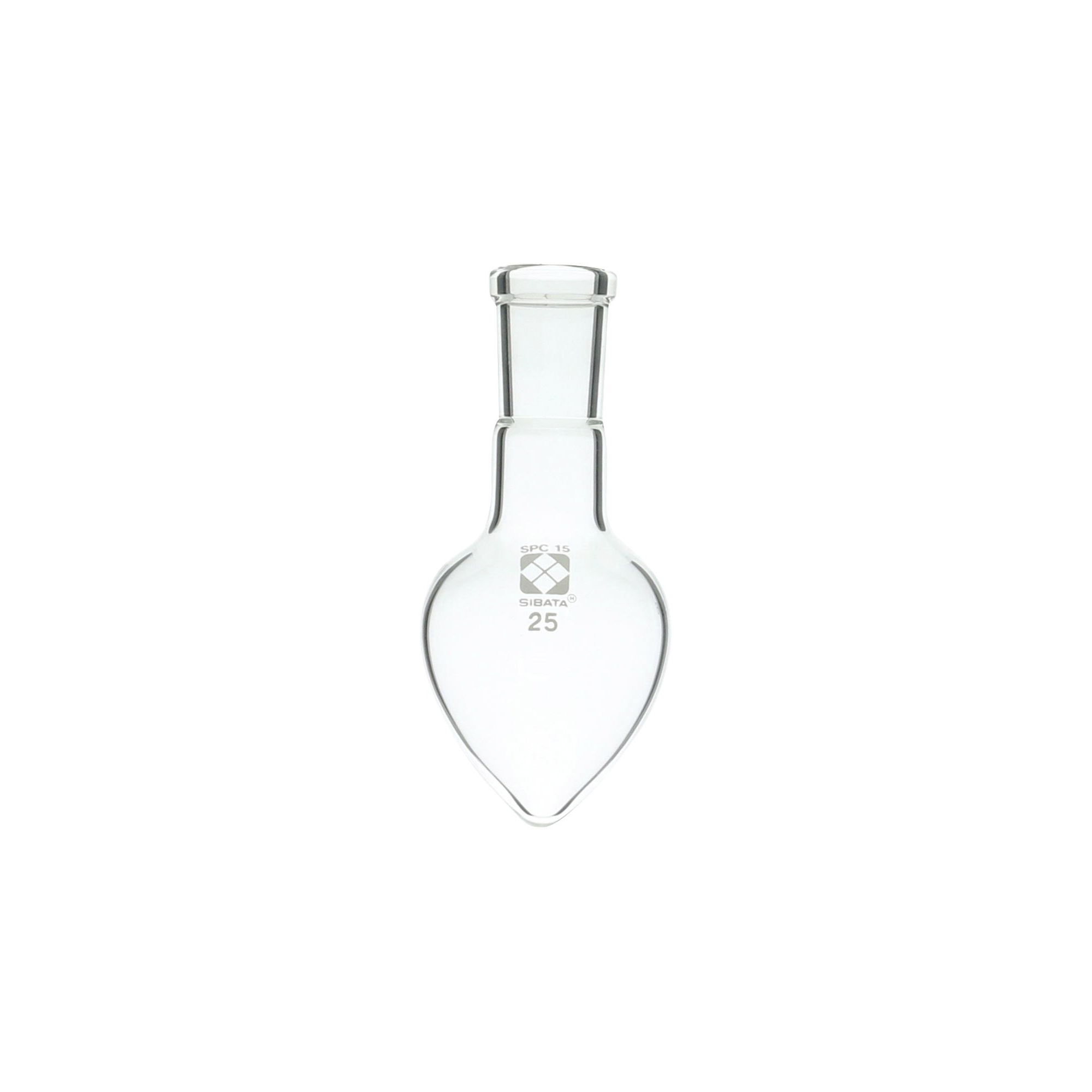 SPC梨形フラスコ SPC-15 25mL