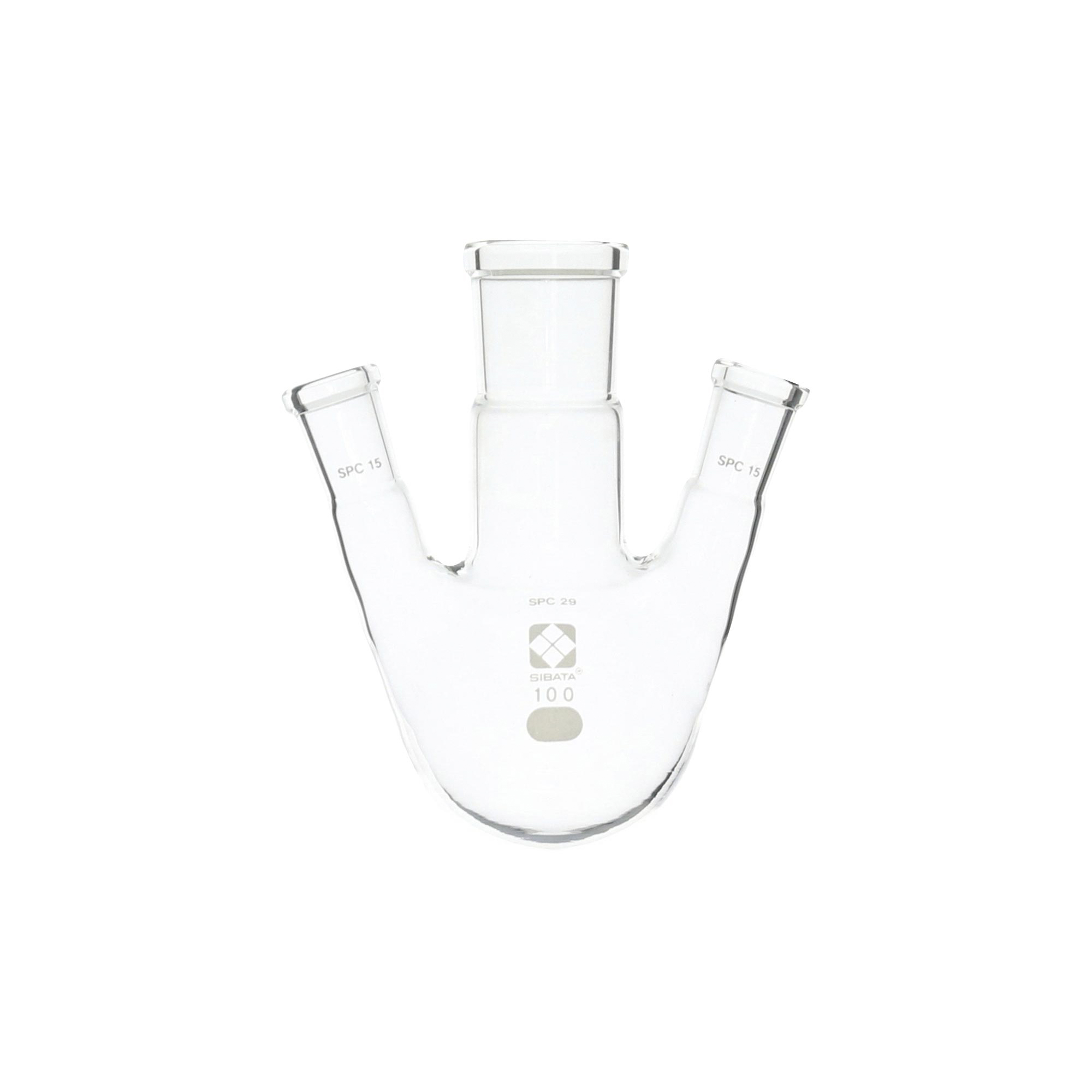 SPC三口丸底フラスコ SPC-29-15 100mL