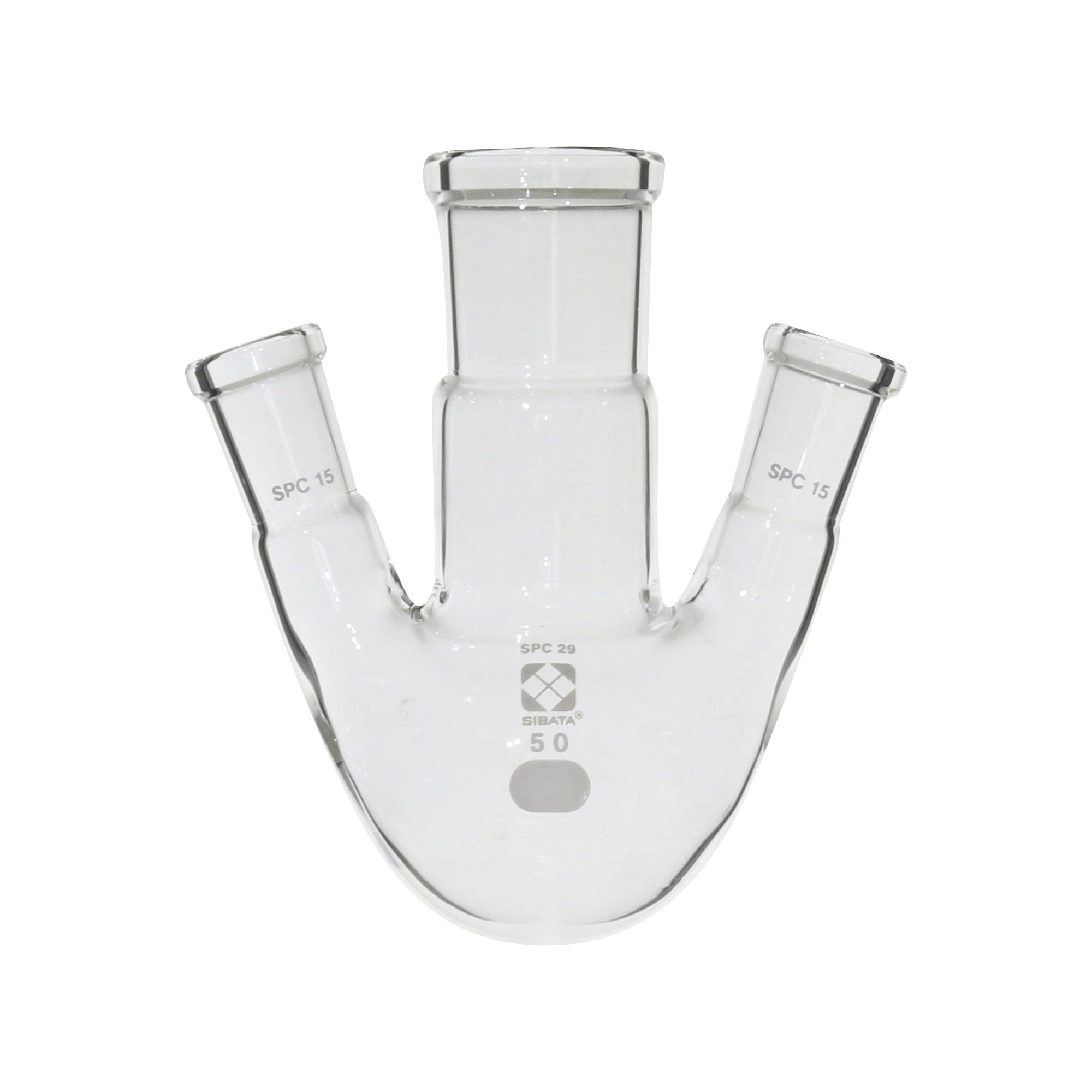 SPC三口丸底フラスコ SPC-29-15 50mL