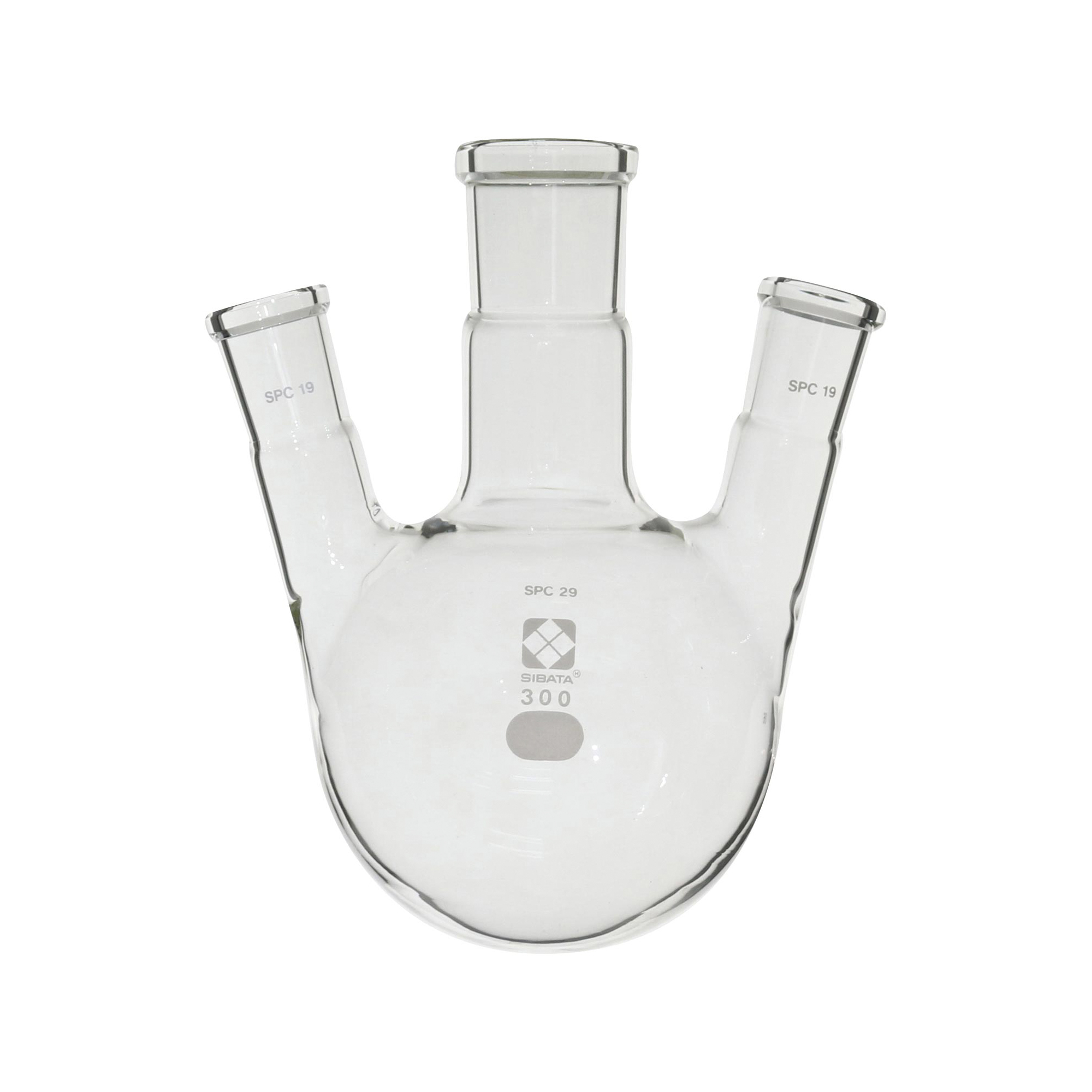 SPC三口丸底フラスコ SPC-29-19 300mL