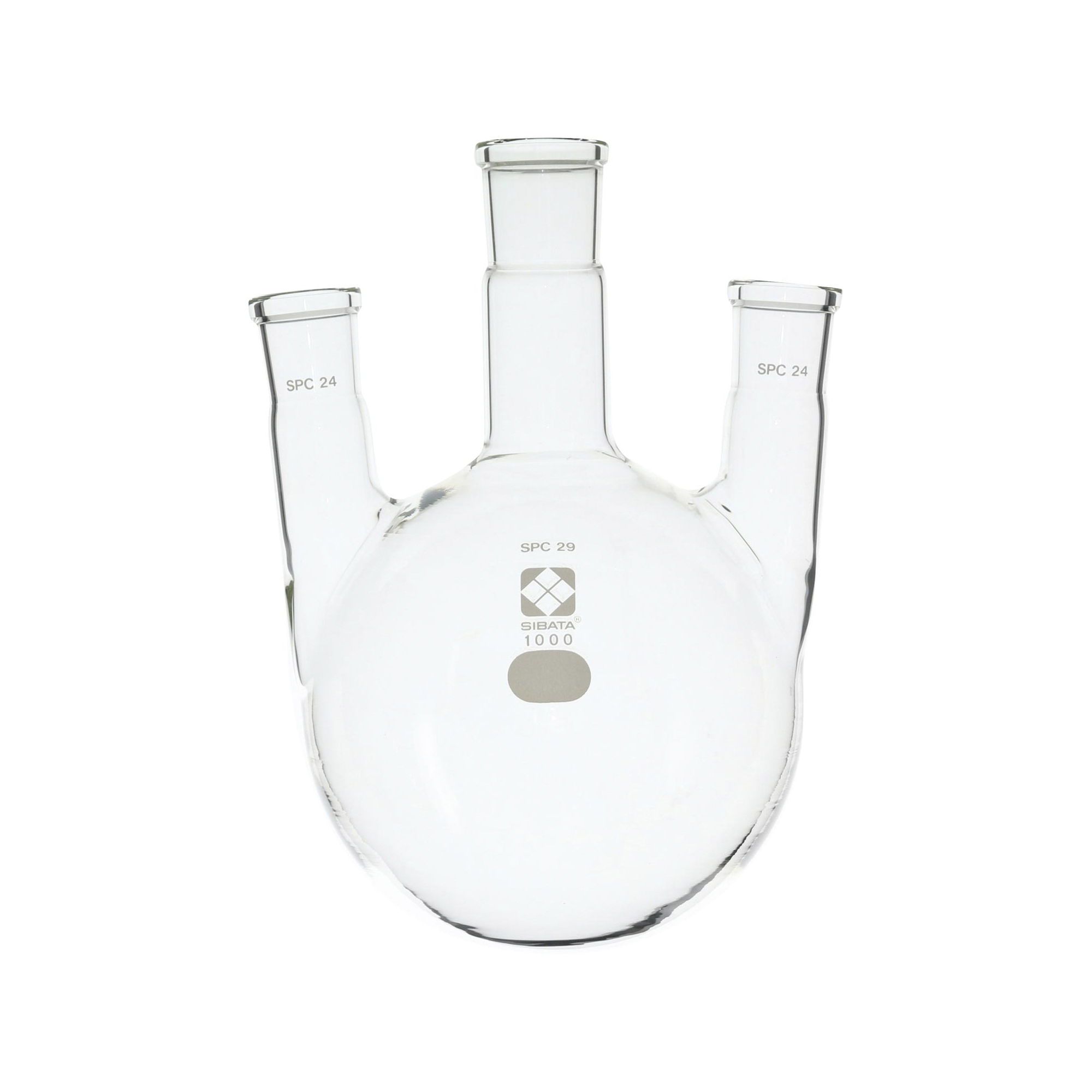 SPC三口丸底フラスコ SPC-29-24 1000mL