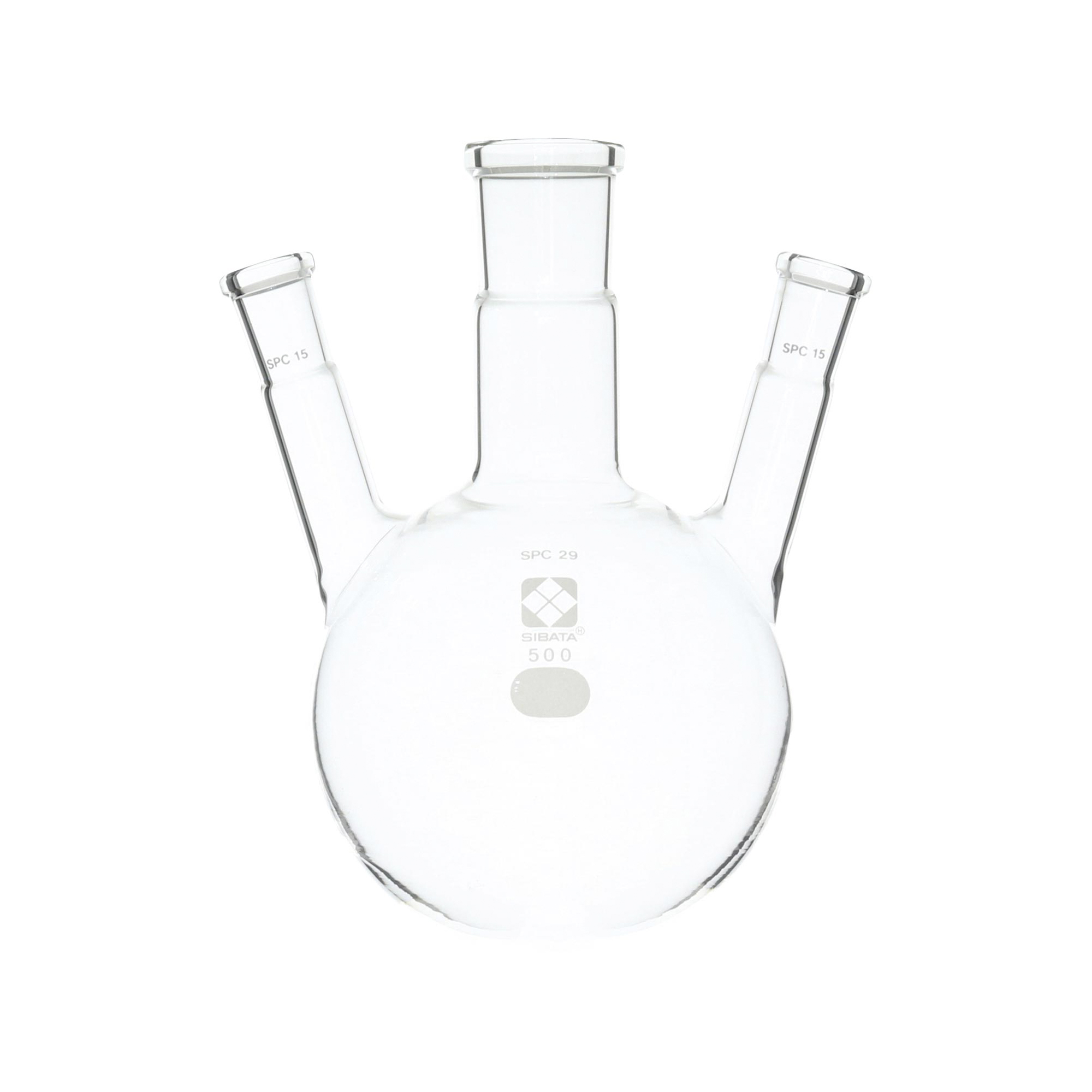 SPC三口丸底フラスコ SPC-29-15 500mL