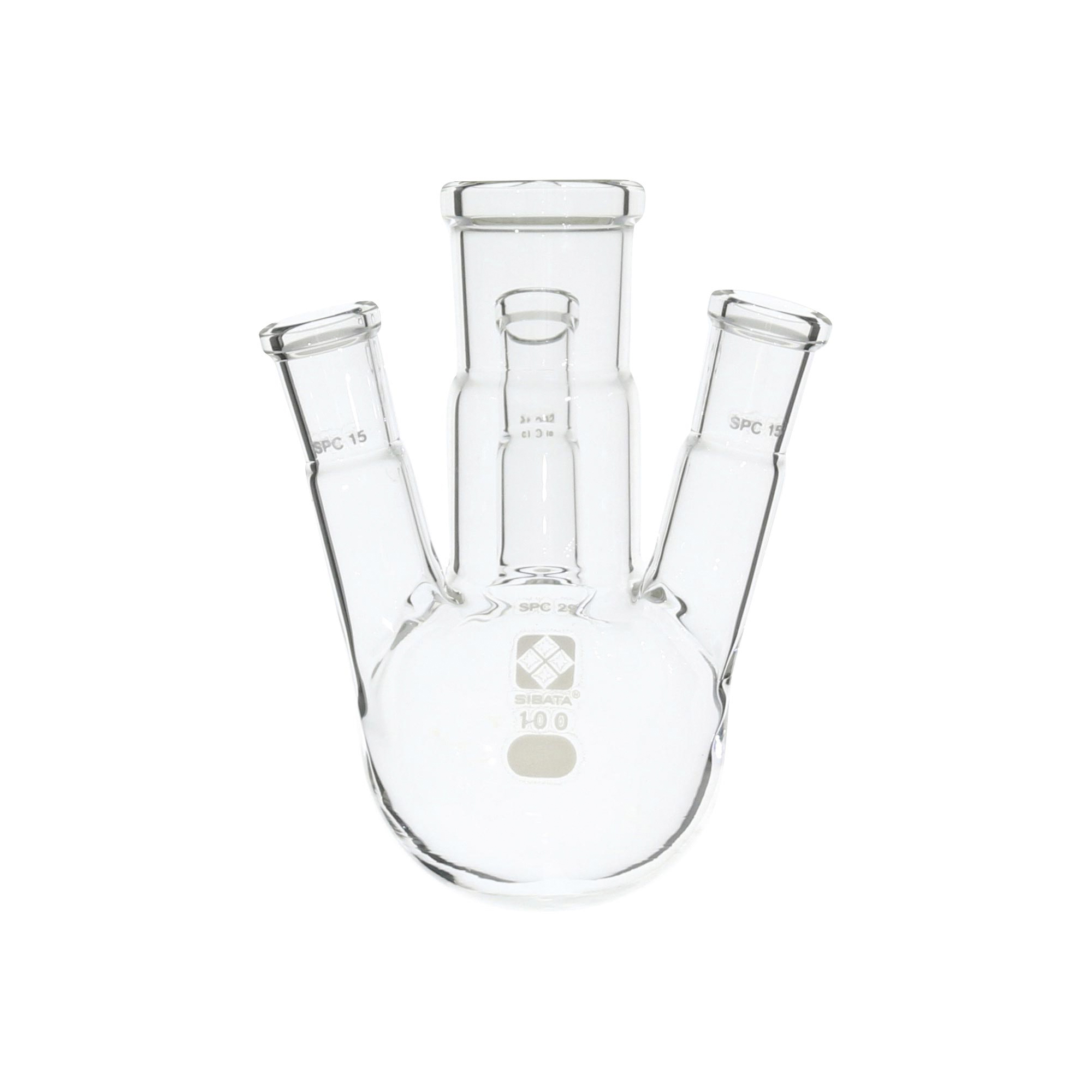 SPC四口丸底フラスコ SPC-29-15 100mL