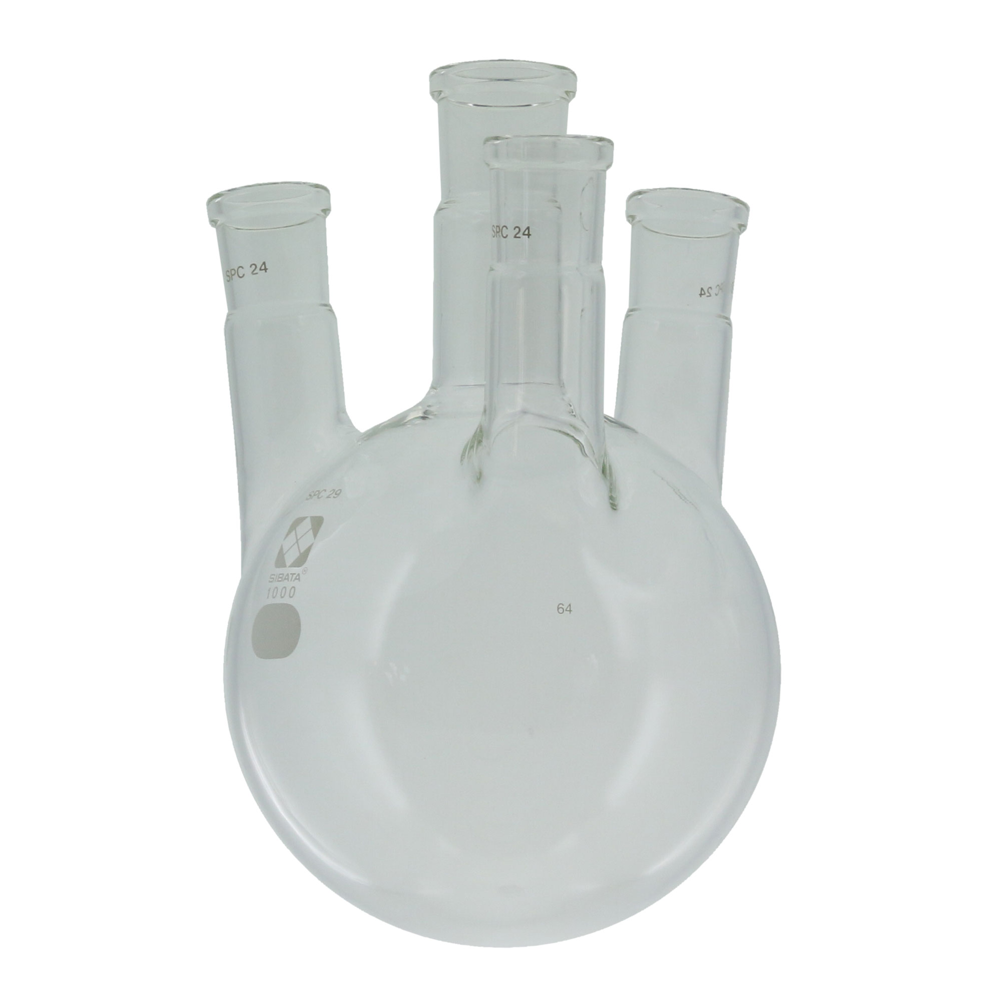 SPC四口丸底フラスコ SPC-29-24 1000mL