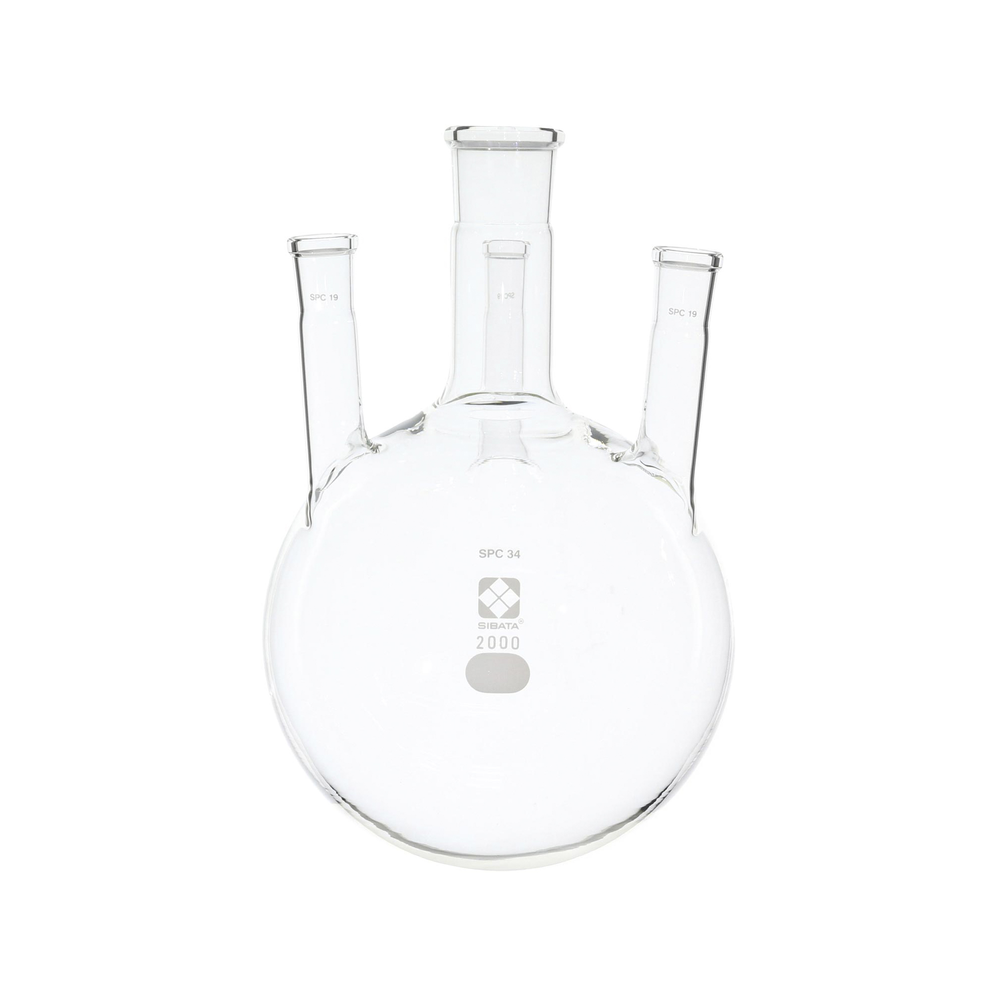 SPC四口丸底フラスコ SPC-34-19 2000mL