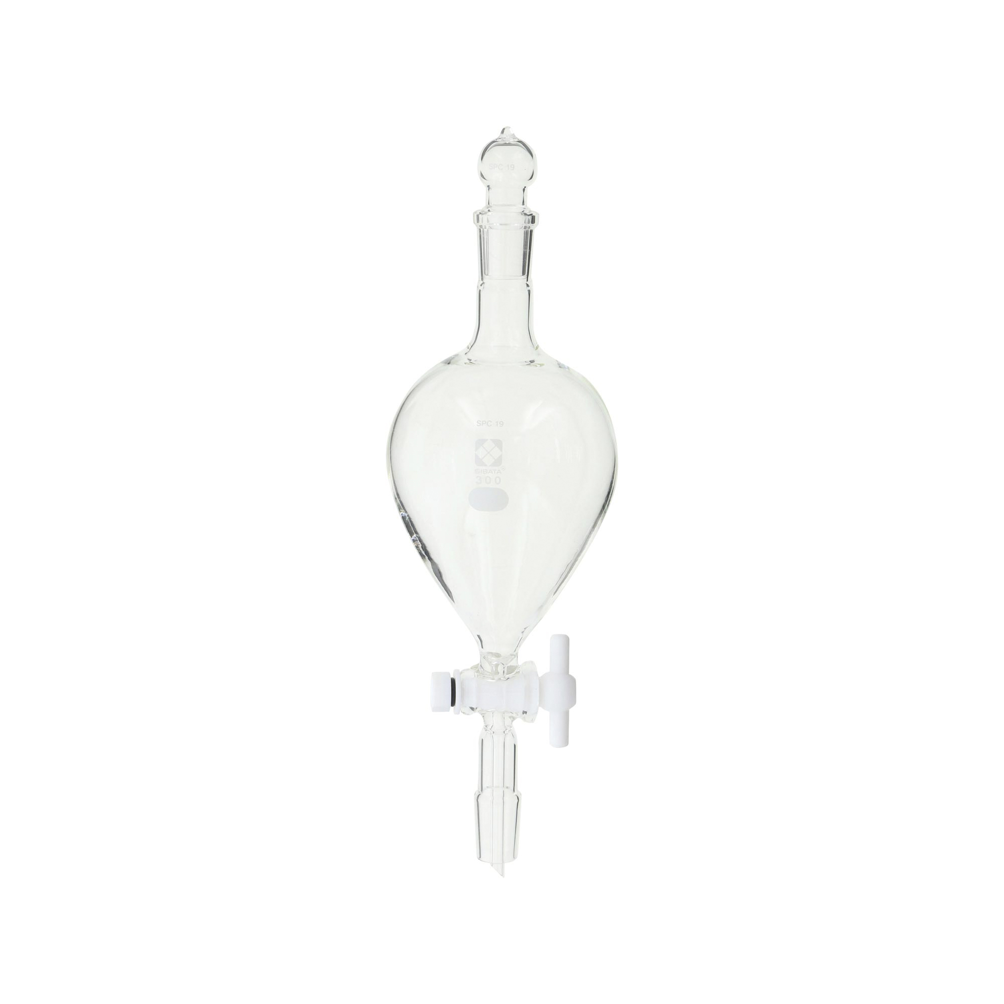 SPC分液ロート PTFEコック付 SPC-19-19 300mL