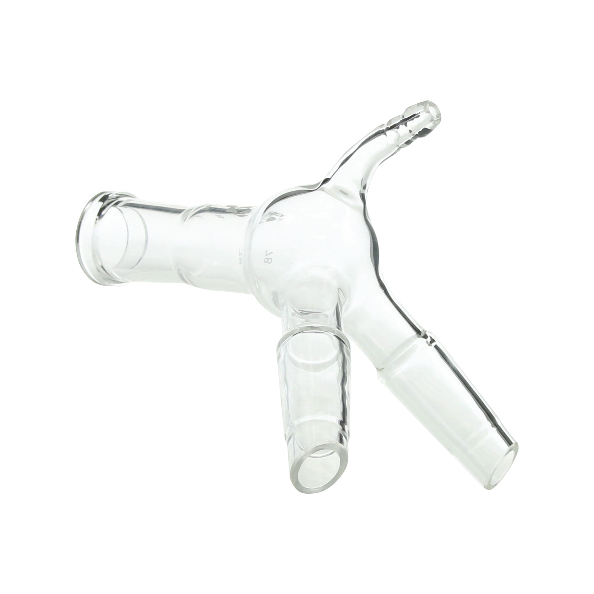 SPC減圧連結管 二又 曲管球付 SPC-15-15 セミミクロ用