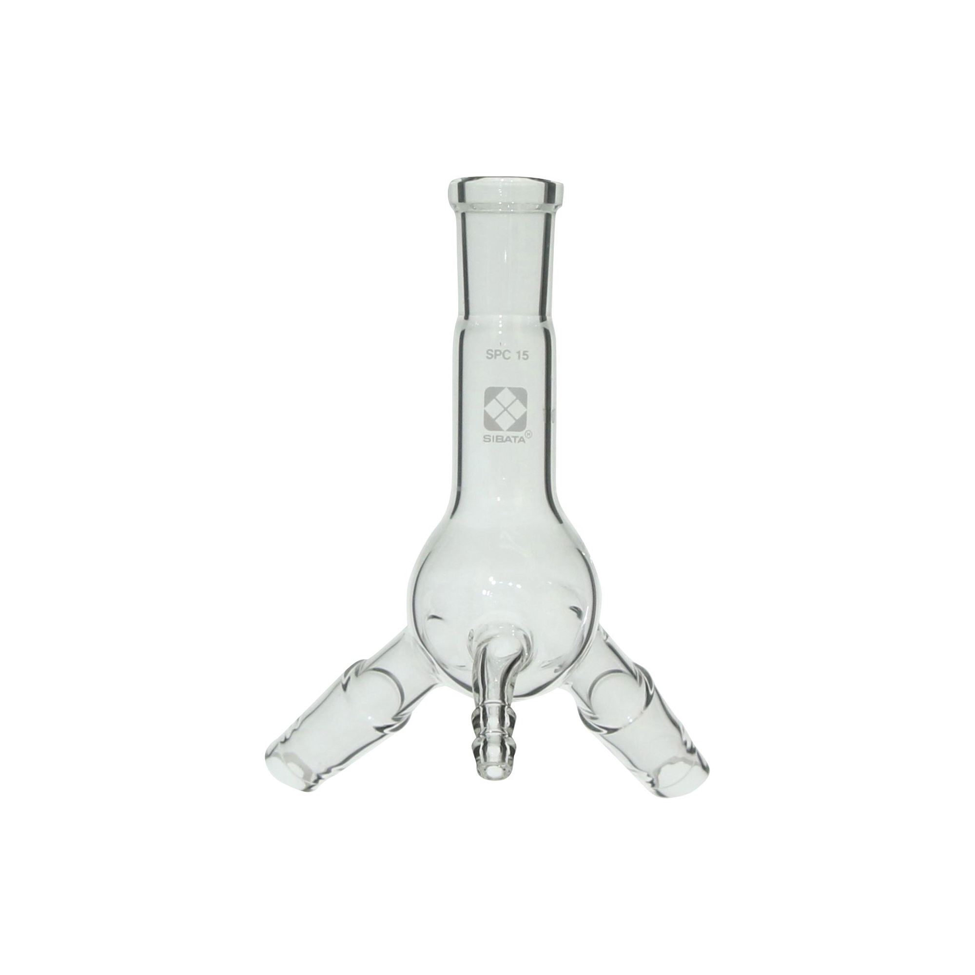 SPC減圧連結管 二又 曲管球付 SPC-15-15