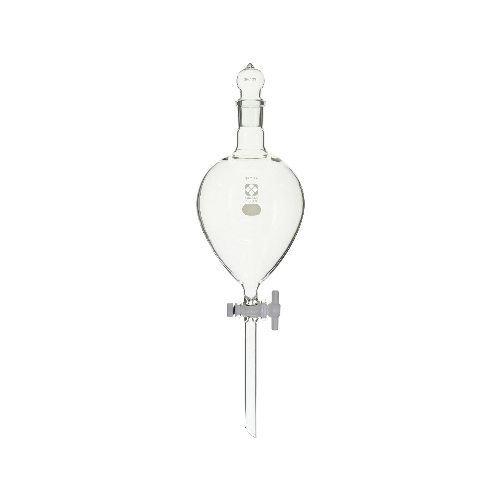 SPC分液ロート PTFEコック付 1000mL