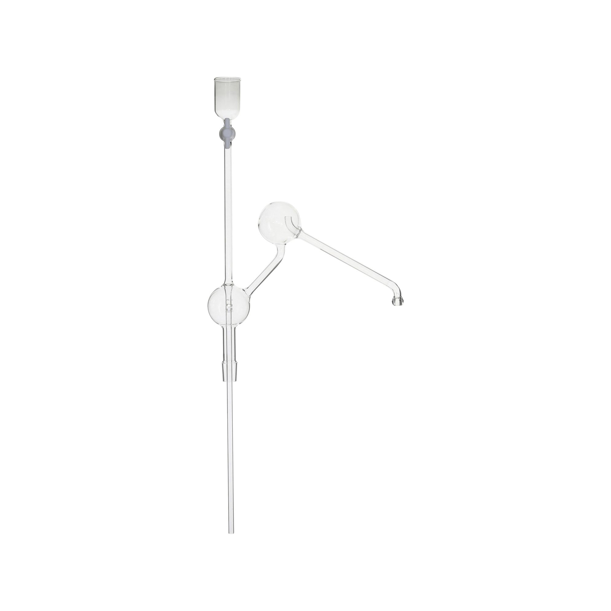 SPC二連トラップ球 PTFEコック付